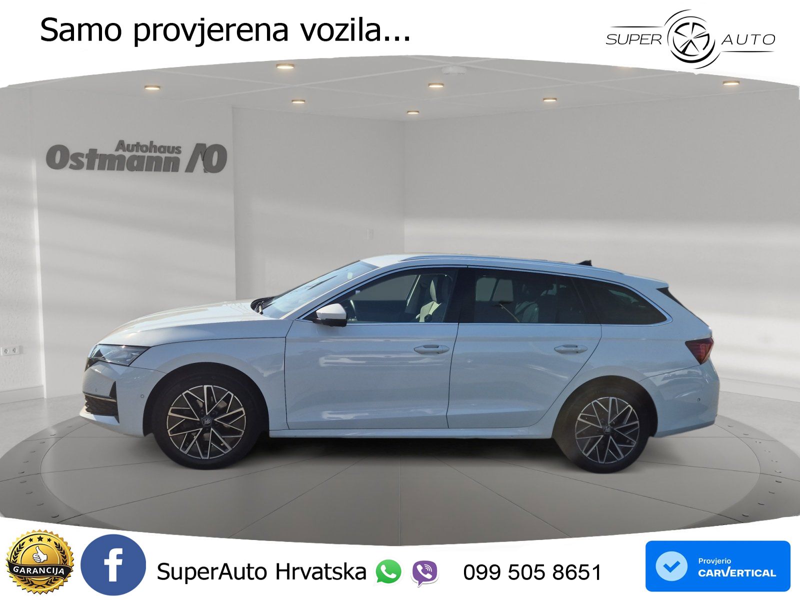 Škoda Octavia Combi 2.0 TDI (150 KS) DSG LED+GR SJED+ACC