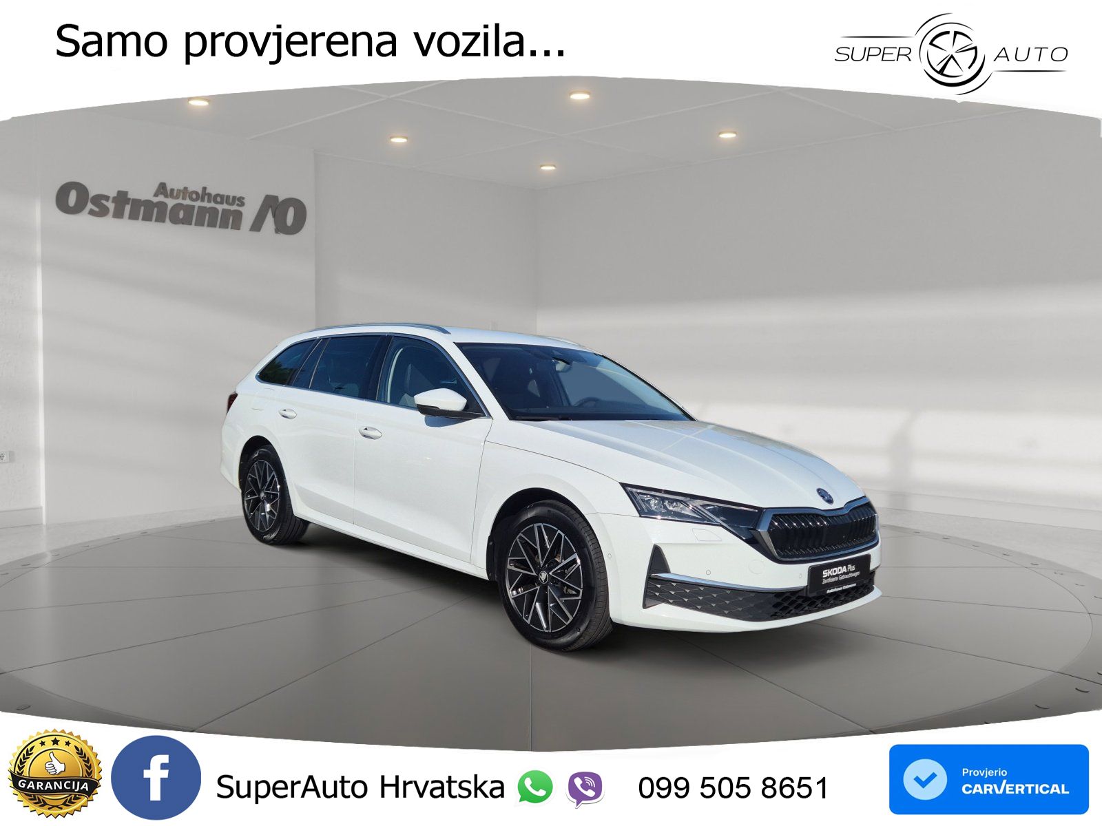Škoda Octavia Combi 2.0 TDI (150 KS) DSG LED+GR SJED+ACC