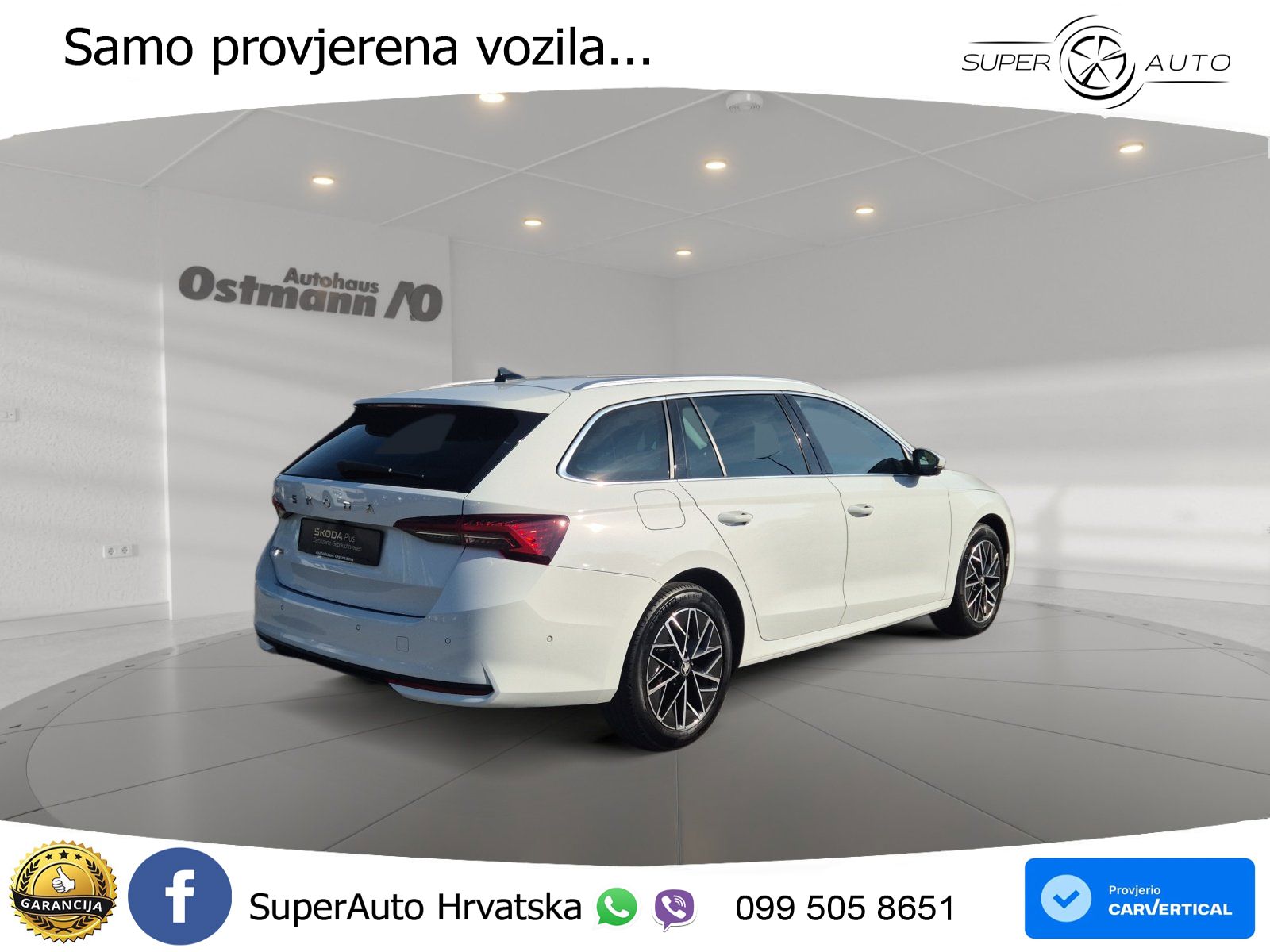 Škoda Octavia Combi 2.0 TDI (150 KS) DSG LED+GR SJED+ACC