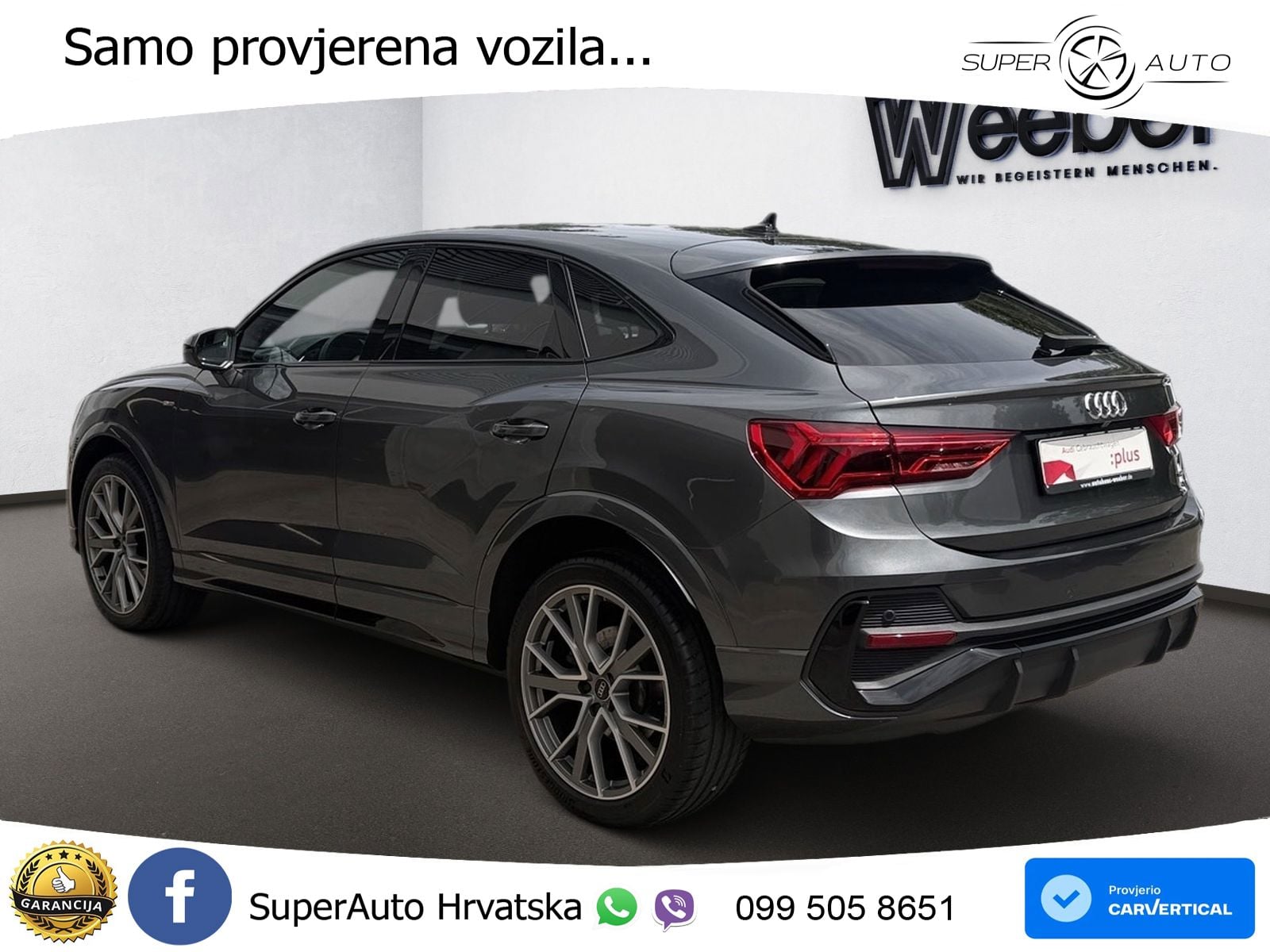 Audi Q3 II Sportback 40 TFSI (190 KS) quattro S tronic S line MATRIX+GR SJED+KAM