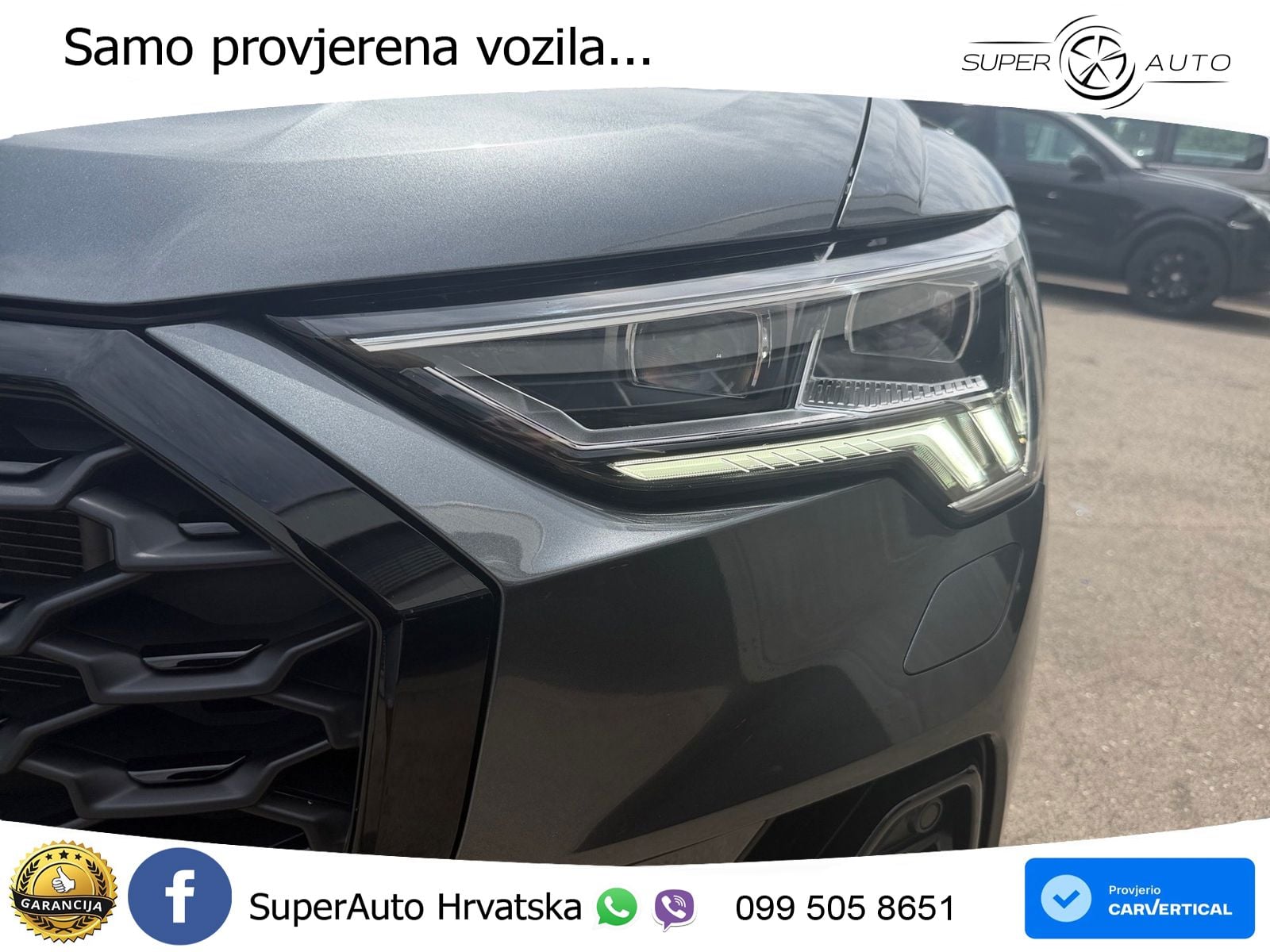 Audi Q3 II Sportback 40 TFSI (190 KS) quattro S tronic S line MATRIX+GR SJED+KAM
