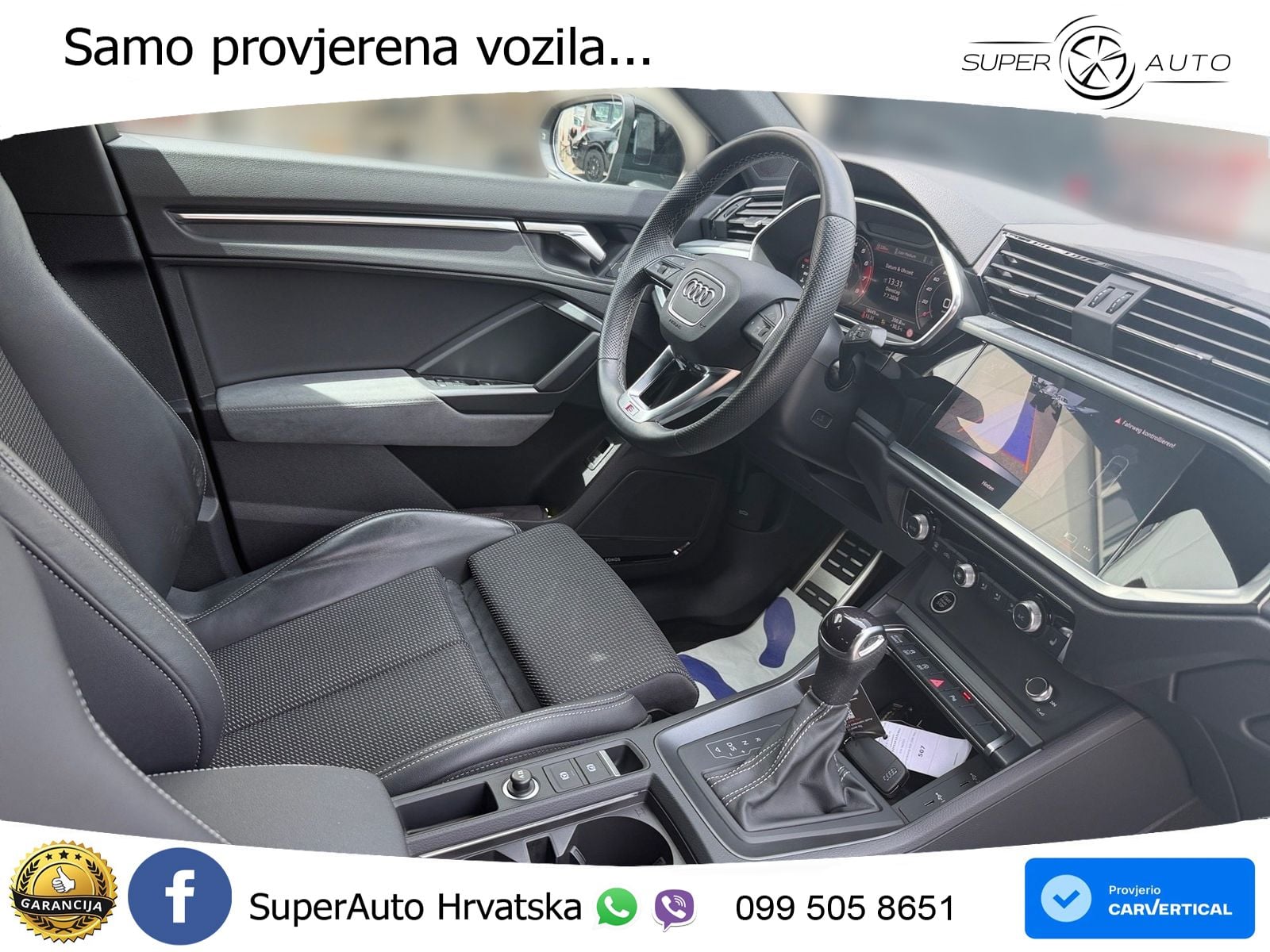 Audi Q3 II Sportback 40 TFSI (190 KS) quattro S tronic S line MATRIX+GR SJED+KAM