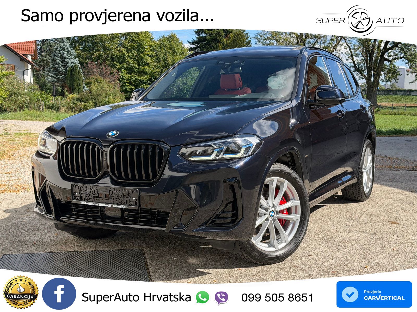 BMW X3 30i xDrive Steptronic M Sport ACC+HEAD+4xGR SJED+360+PANO