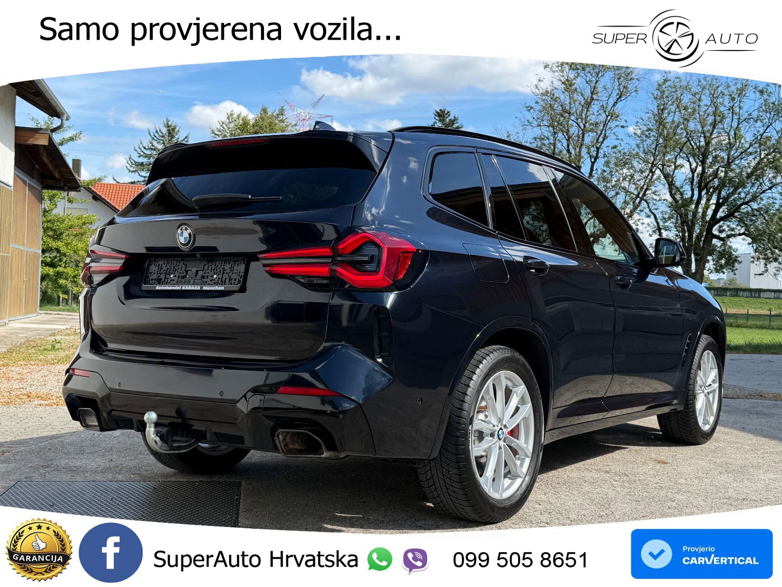 BMW X3 30i xDrive Steptronic M Sport ACC+HEAD+4xGR SJED+360+PANO