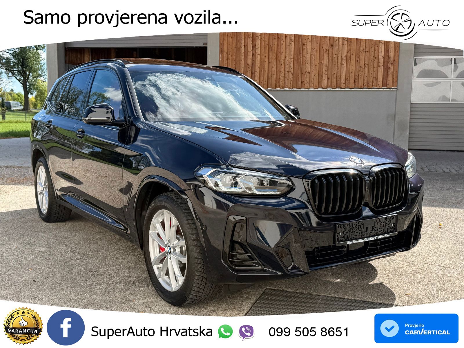 BMW X3 30i xDrive Steptronic M Sport ACC+HEAD+4xGR SJED+360+PANO
