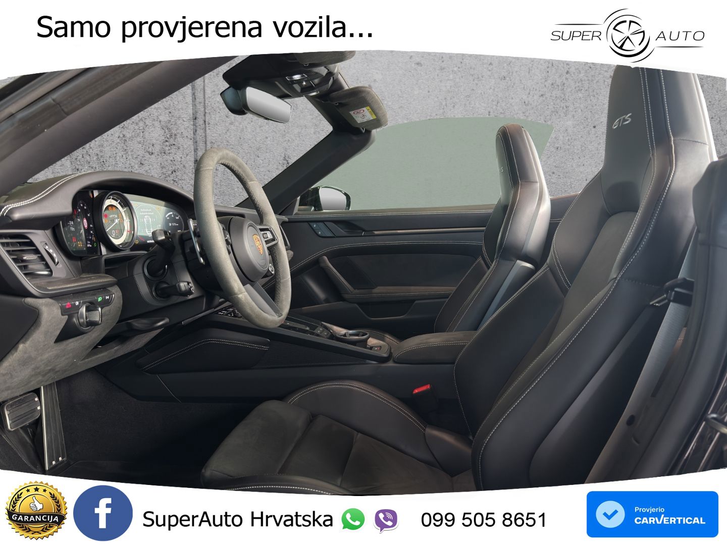 Porsche 911 Carrera 4 GTS Cabriolet 3.0 (480 KS) PDK LED+GR SJED+ACC