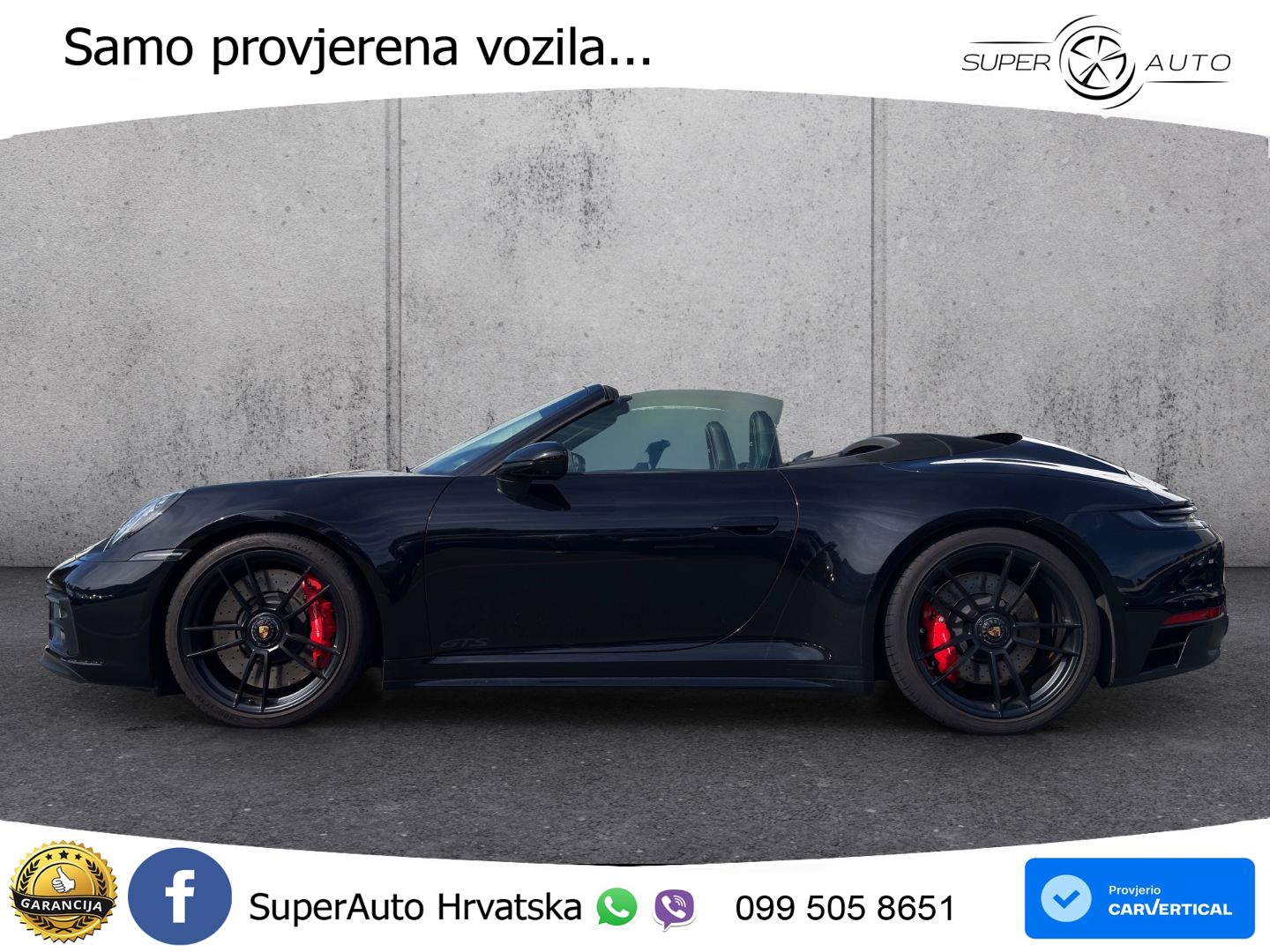 Porsche 911 Carrera 4 GTS Cabriolet 3.0 (480 KS) PDK LED+GR SJED+ACC