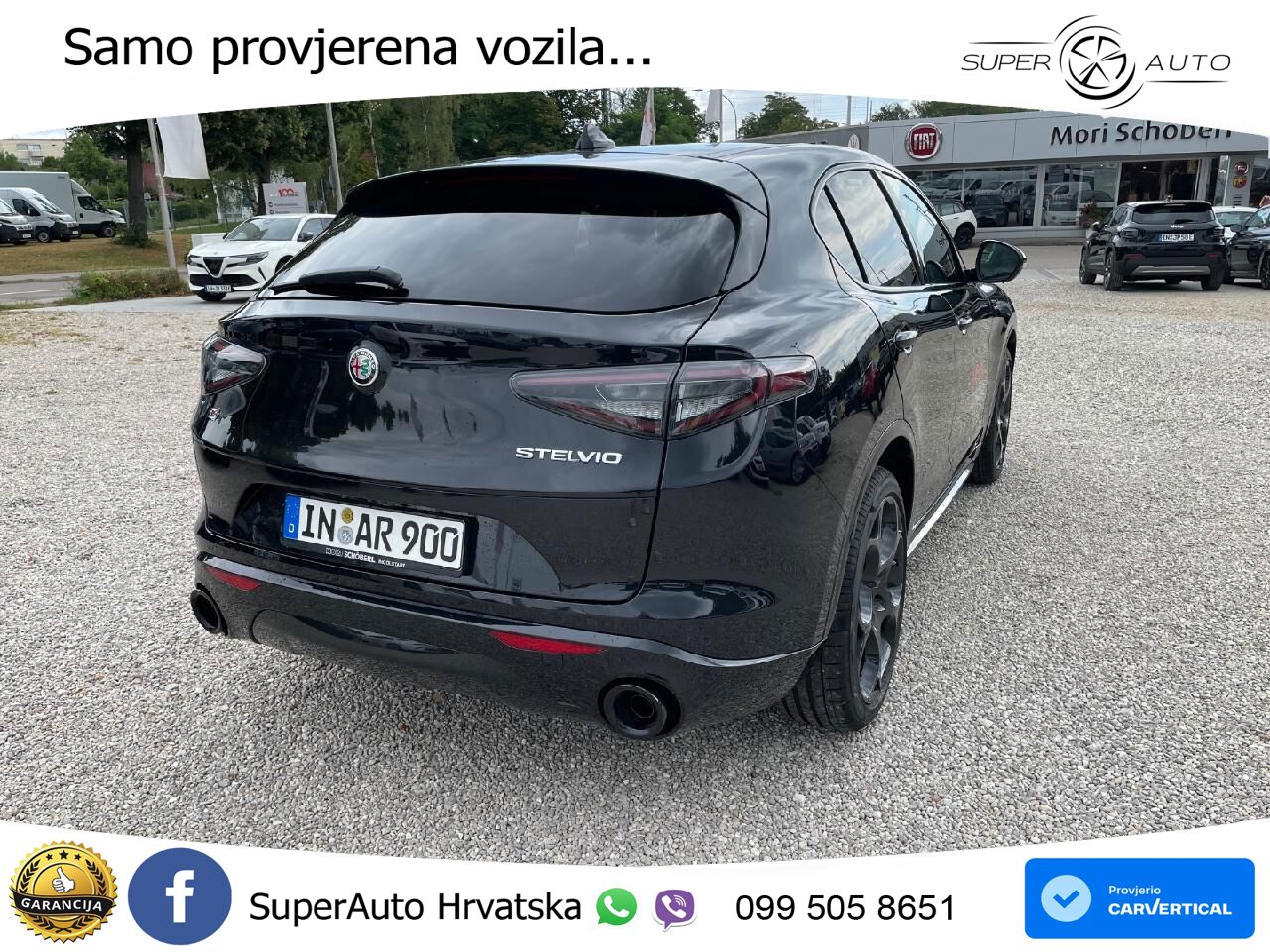 Alfa Romeo Stelvio 2.0 Turbo (280 KS) Q4 Automatic LED+GR SJED+ACC