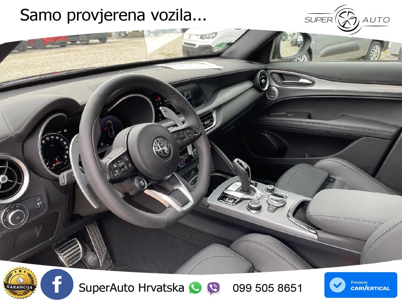 Alfa Romeo Stelvio 2.0 Turbo (280 KS) Q4 Automatic LED+GR SJED+ACC