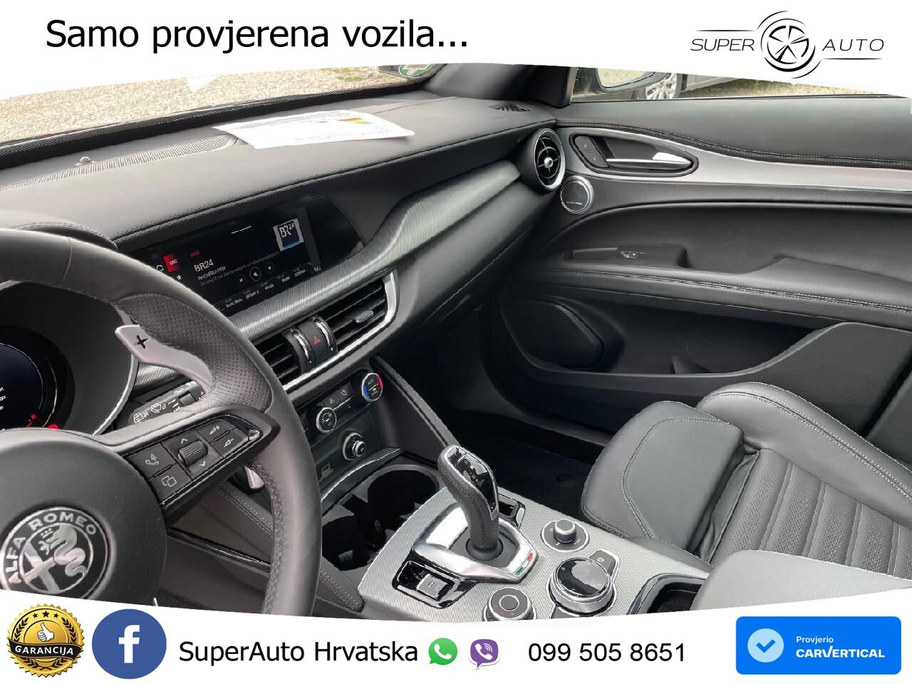 Alfa Romeo Stelvio 2.0 Turbo (280 KS) Q4 Automatic LED+GR SJED+ACC
