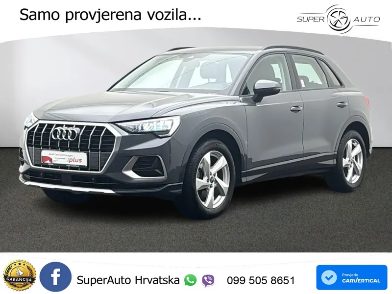 Audi Q3 35 TFSI (150 KS) S tronic advanced LED+GR SJED+ACC