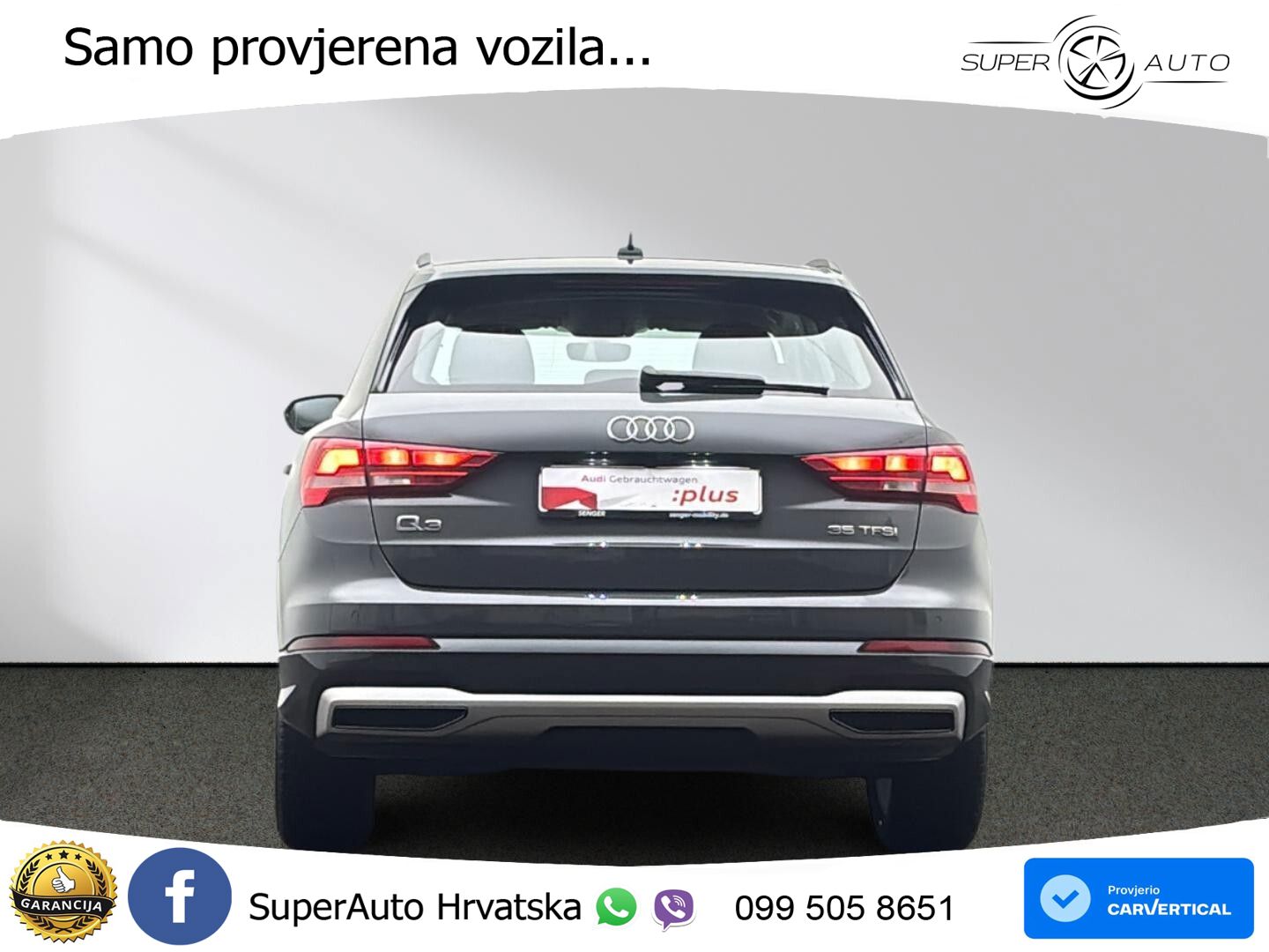 Audi Q3 35 TFSI (150 KS) S tronic advanced LED+GR SJED+ACC