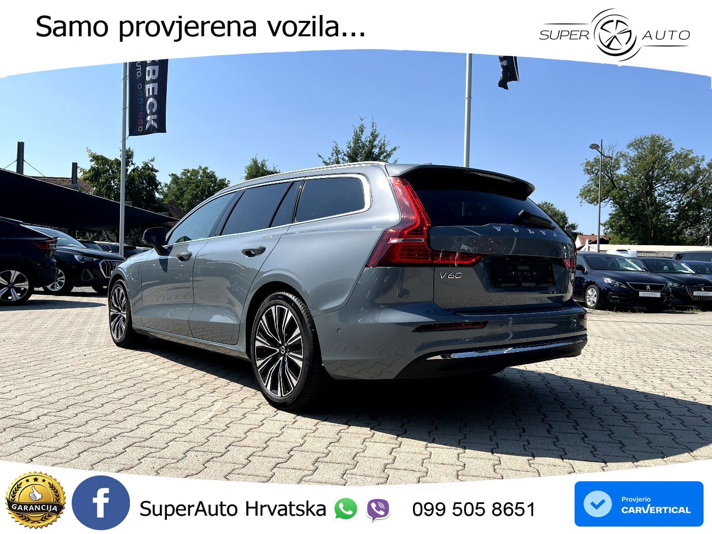 Volvo V60 2.0 T8 AWD Geartronic LED+GR SJED+ACC