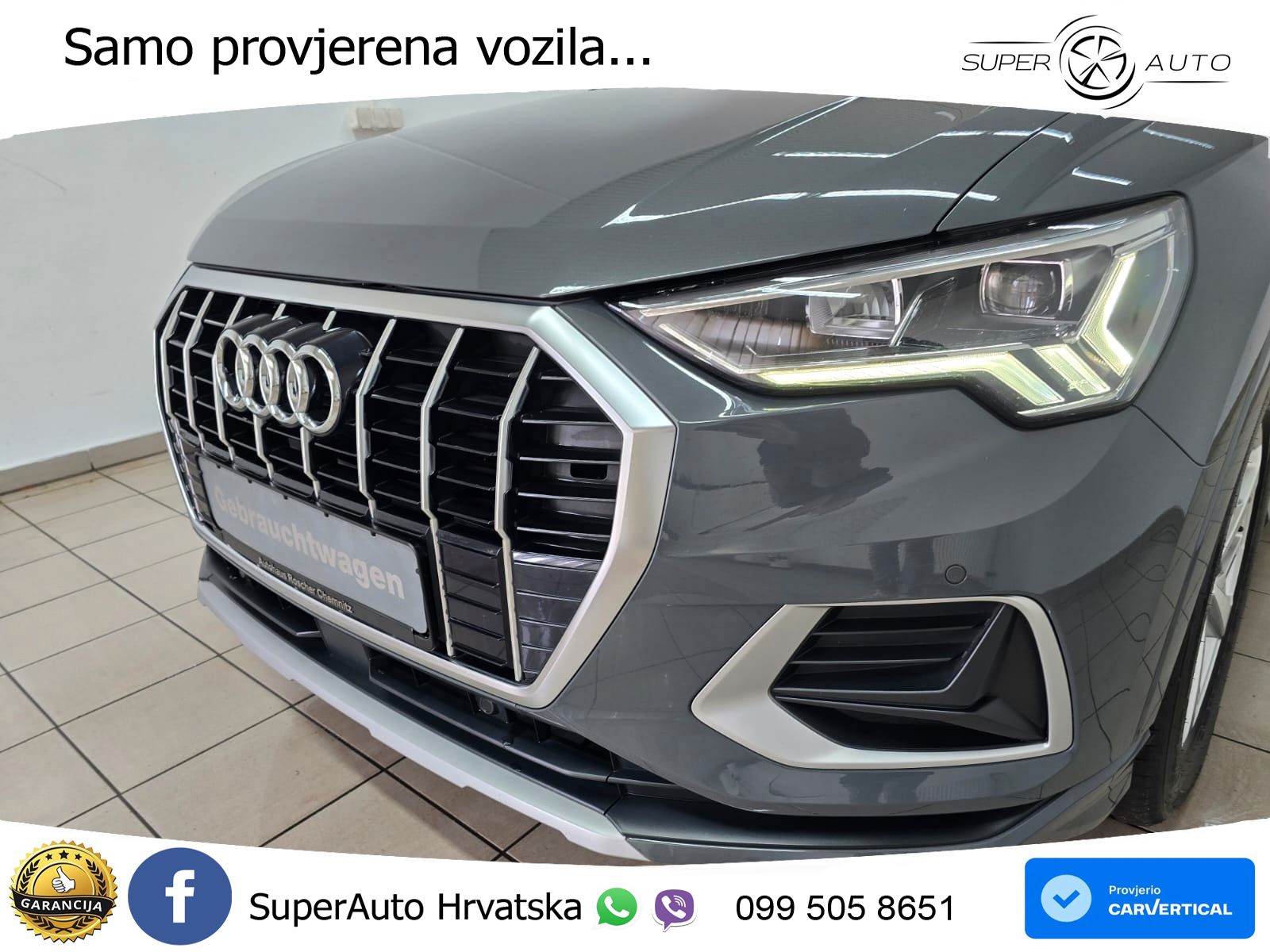 Audi Q3 40 TFSI (190 KS) quattro S tronic advanced