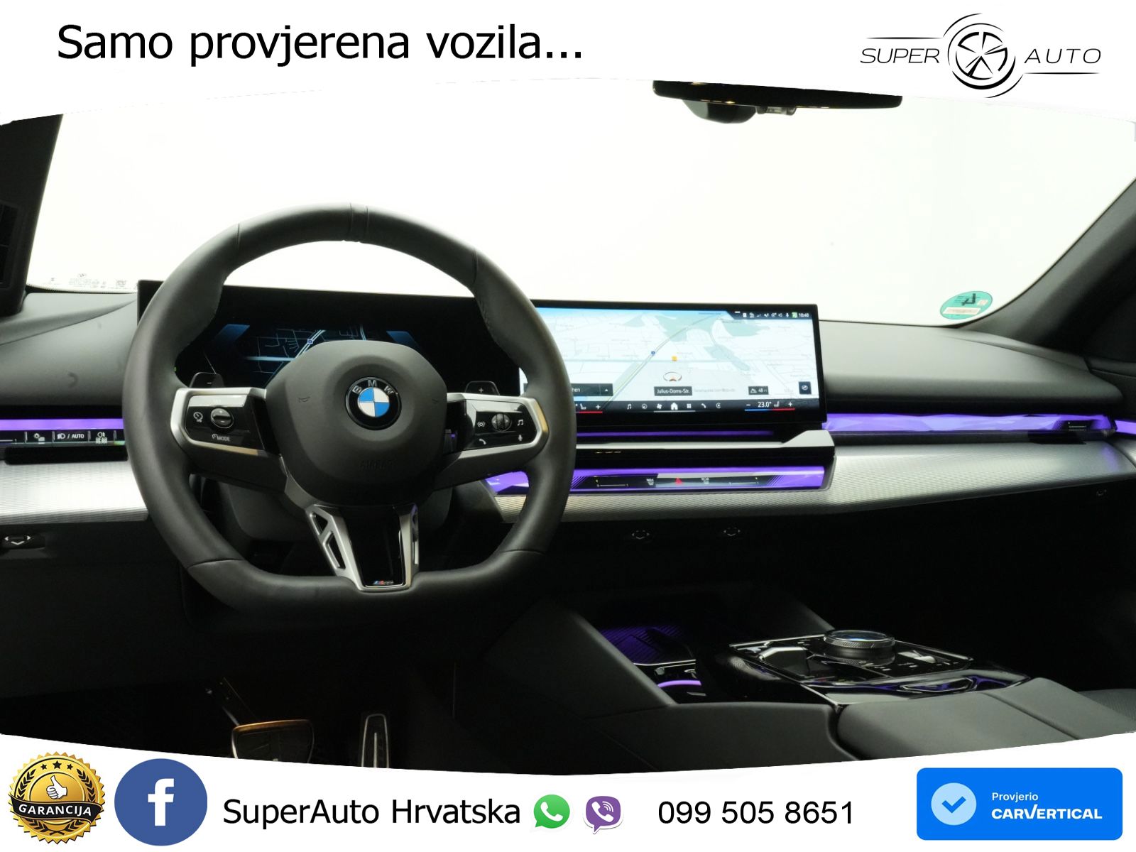 BMW 520d (197 KS) Steptronic M Sport LED+GR SJED+ACC
