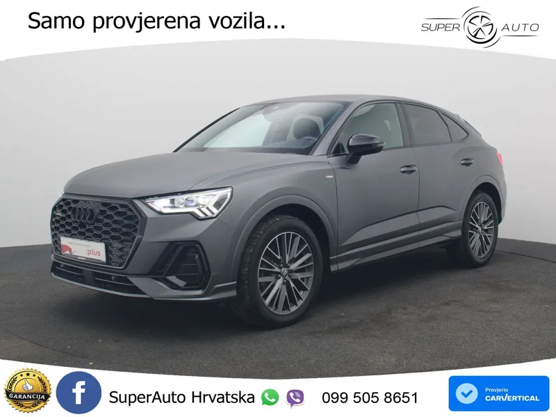 Audi Q3 Sportback 45 TFSI (245 KS) quattro S tronic S line LED+GR SJED+ACC
