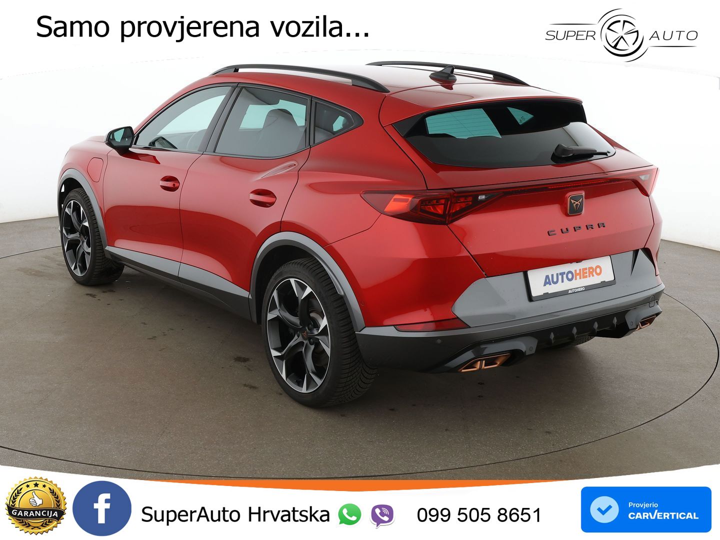 Cupra Formentor 1.4 TSI (245 KS) e-Hybrid DSG VZ LED+GR SJED+ACC