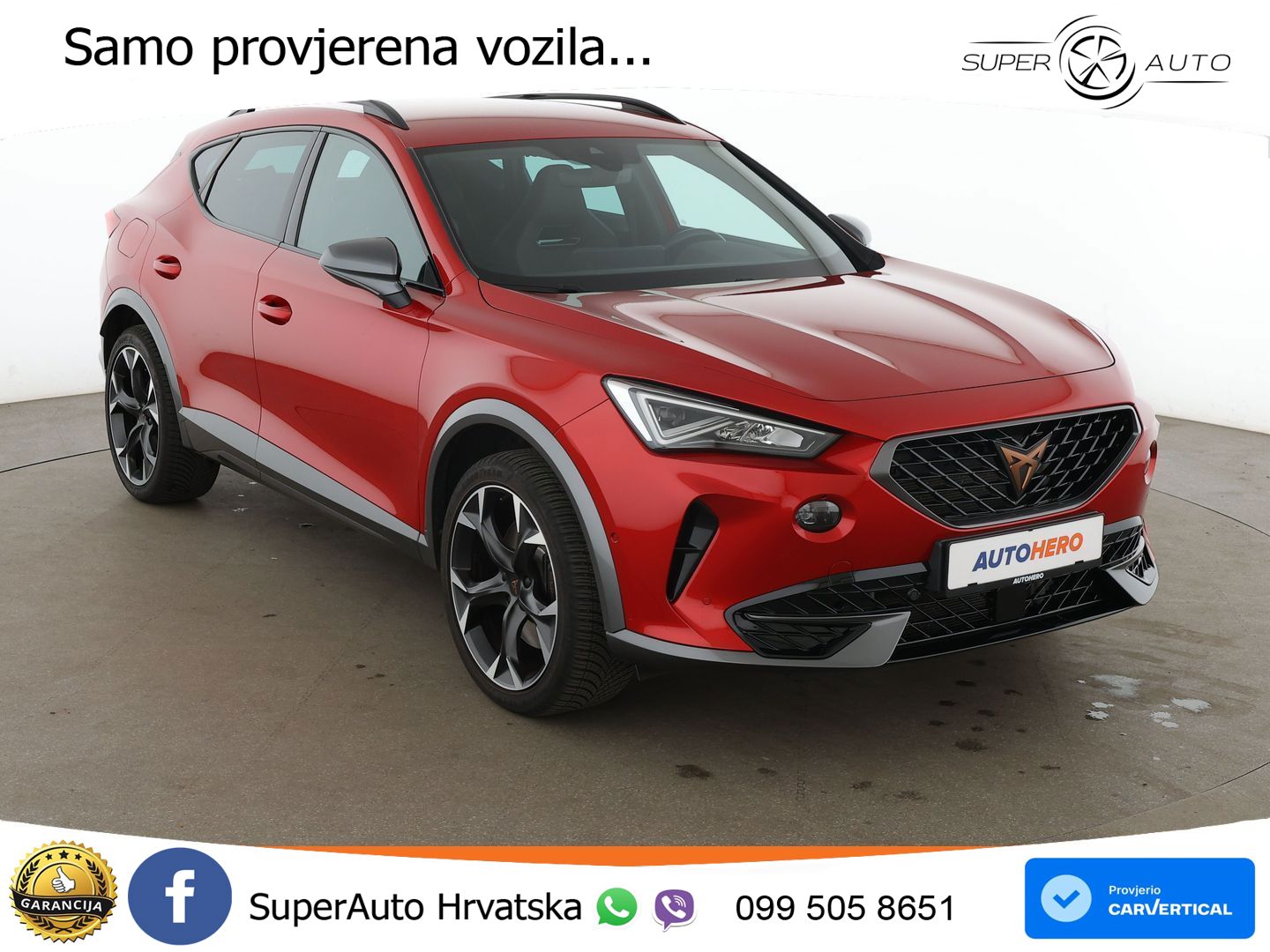 Cupra Formentor 1.4 TSI (245 KS) e-Hybrid DSG VZ LED+GR SJED+ACC