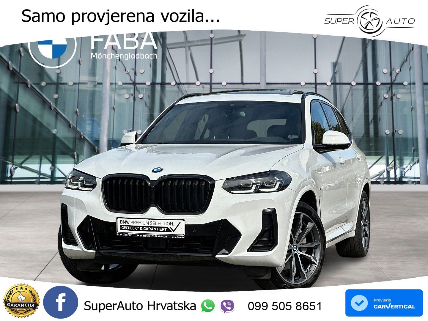 BMW X3 30d xDrive Steptronic M Sport LED+GR SJED+ACC