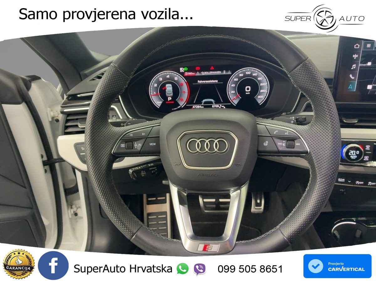 Audi A5 Sportback  40 TFSI (204 KS) S tronic S line LED+GR SJED+ACC
