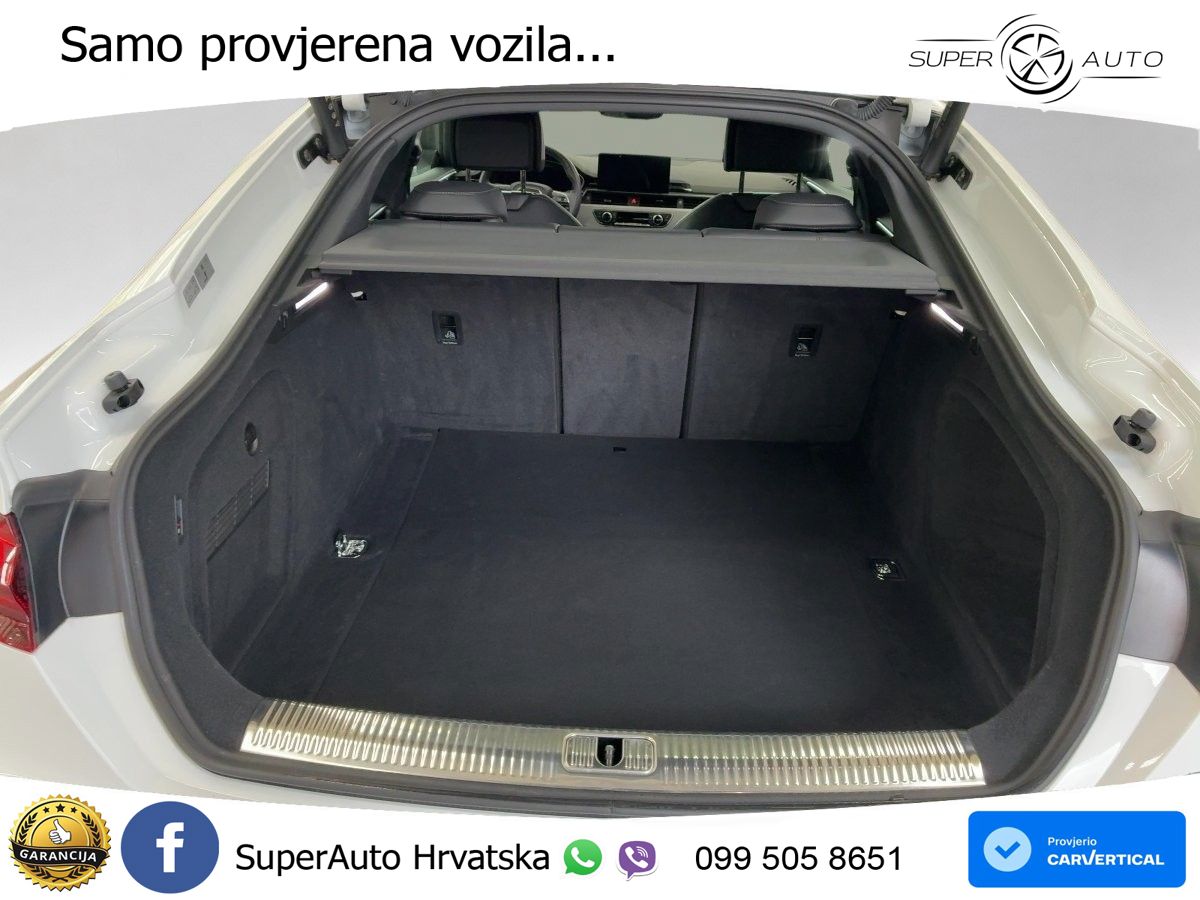 Audi A5 Sportback  40 TFSI (204 KS) S tronic S line LED+GR SJED+ACC