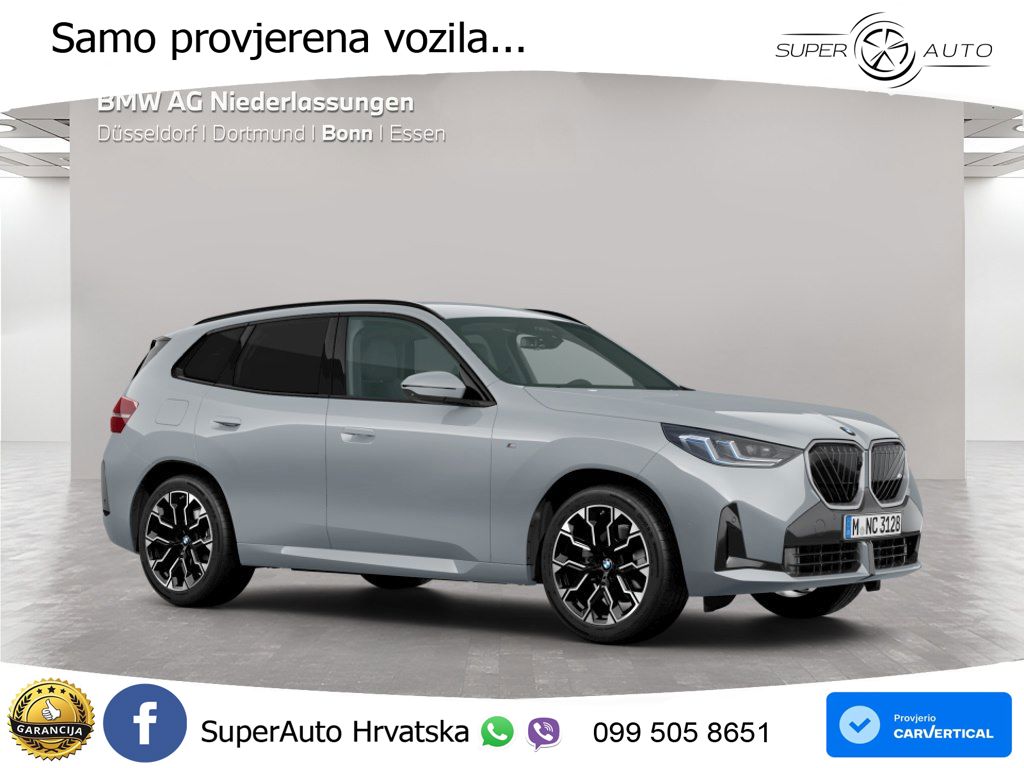 BMW X3 20d xDrive Steptronic M Sport LED+GR SJED+ACC