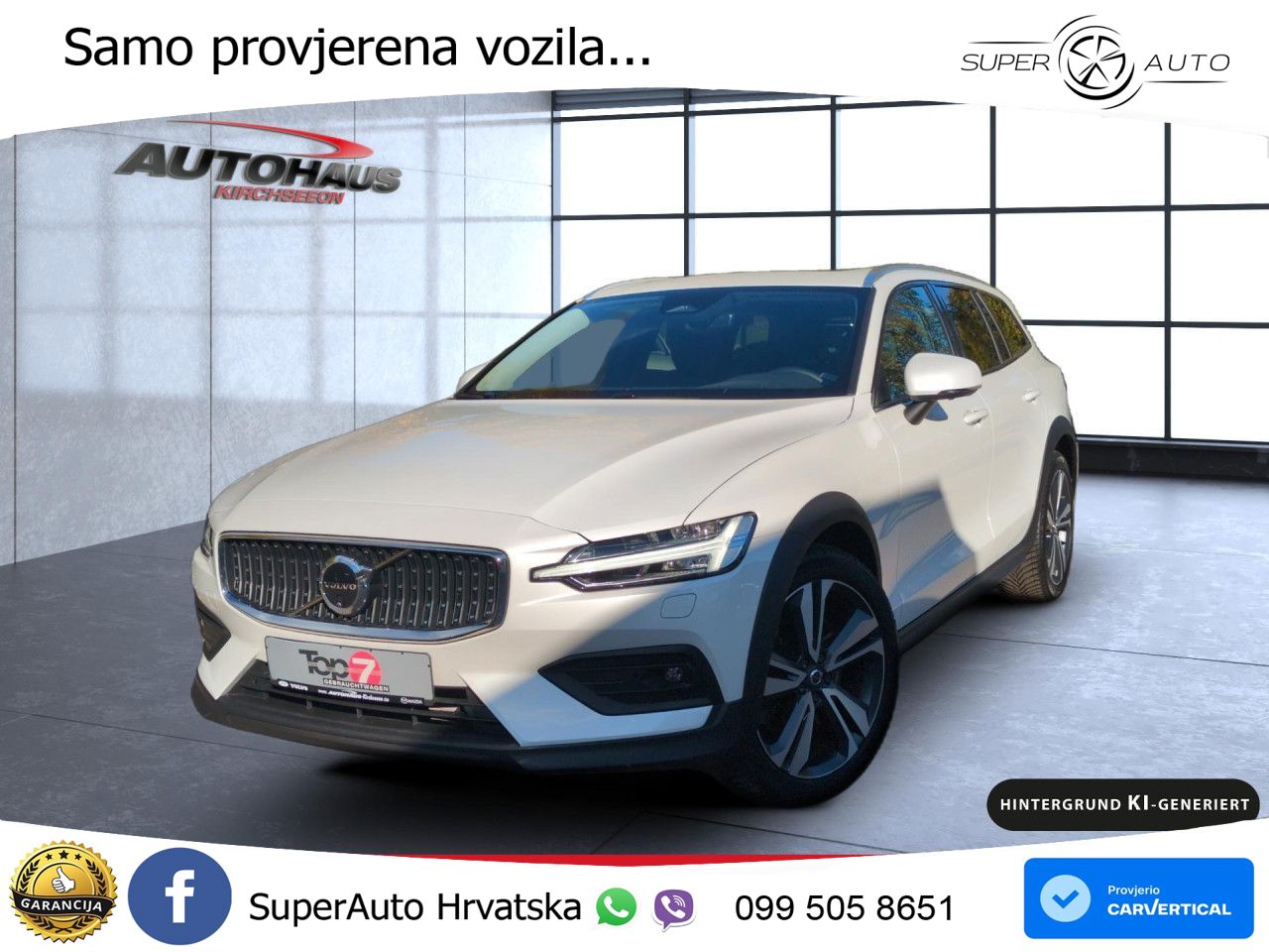 Volvo V60 Cross Country 2.0 B5 AWD Automatic LED+GR SJED+ACC