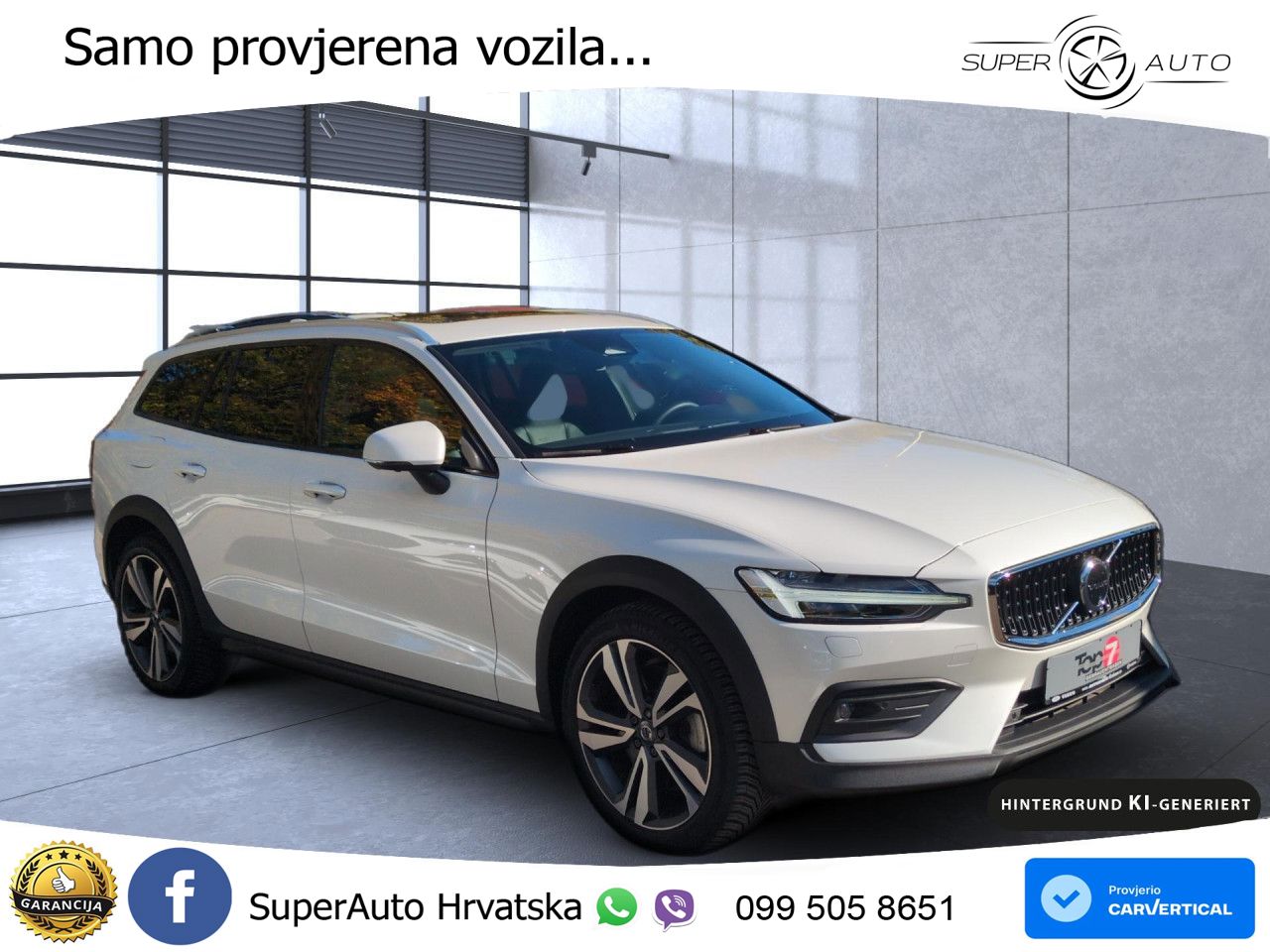 Volvo V60 Cross Country 2.0 B5 AWD Automatic LED+GR SJED+ACC