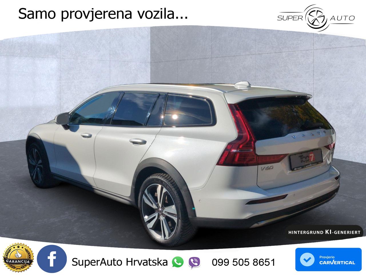 Volvo V60 Cross Country 2.0 B5 AWD Automatic LED+GR SJED+ACC