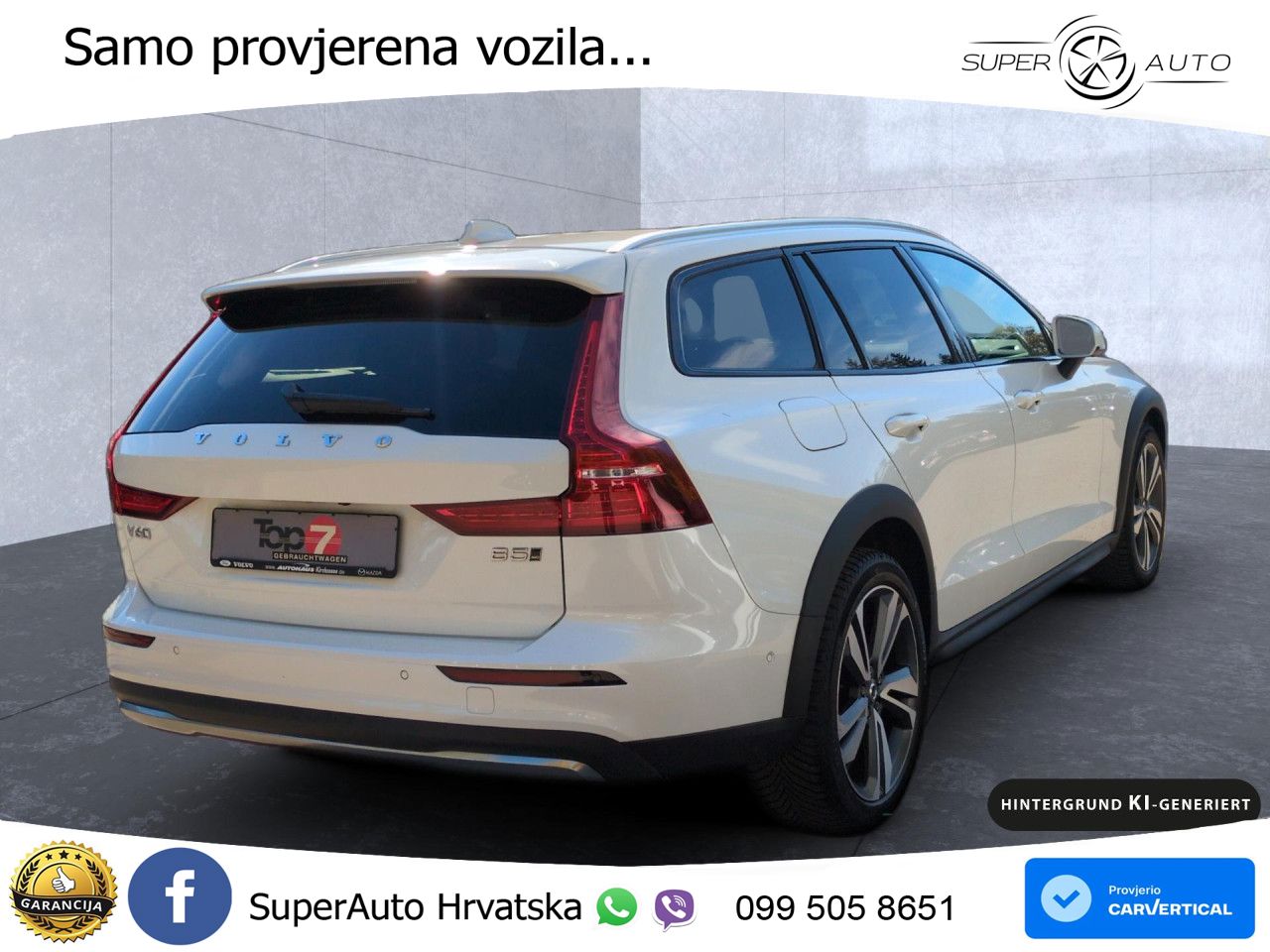 Volvo V60 Cross Country 2.0 B5 AWD Automatic LED+GR SJED+ACC