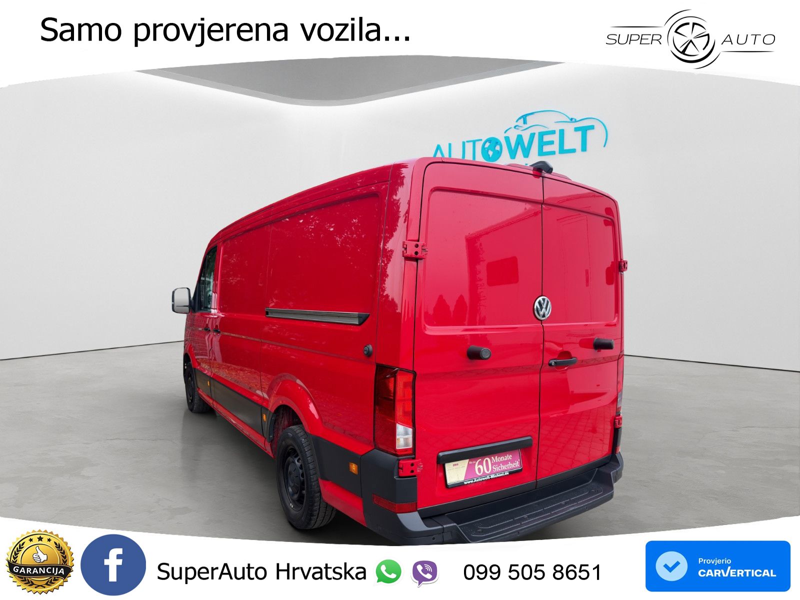 Volkswagen Crafter Kasten 2.0 TDI KLIMA SITZH KAM APP GJR 140 KS
