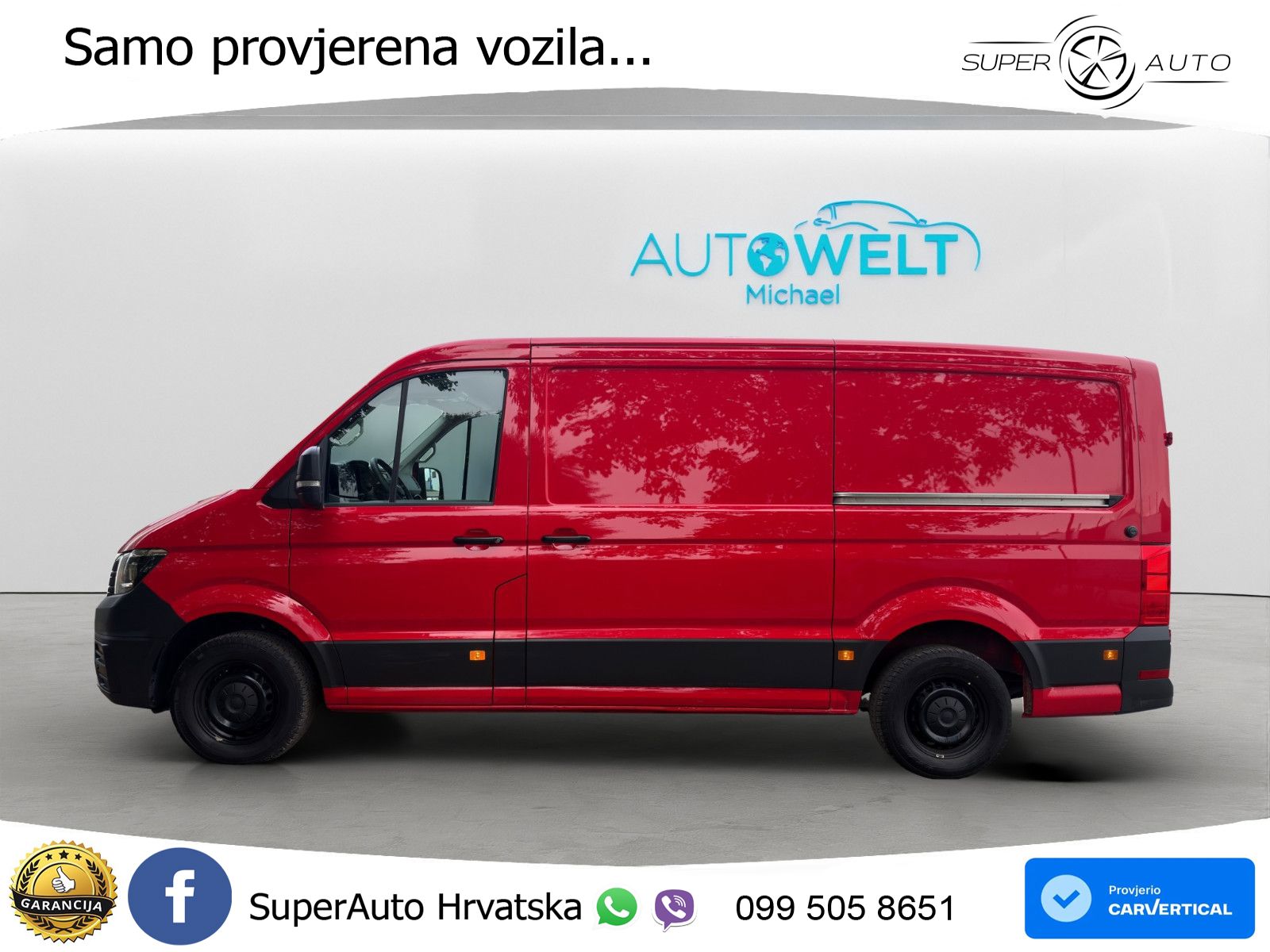 Volkswagen Crafter Kasten 2.0 TDI KLIMA SITZH KAM APP GJR 140 KS