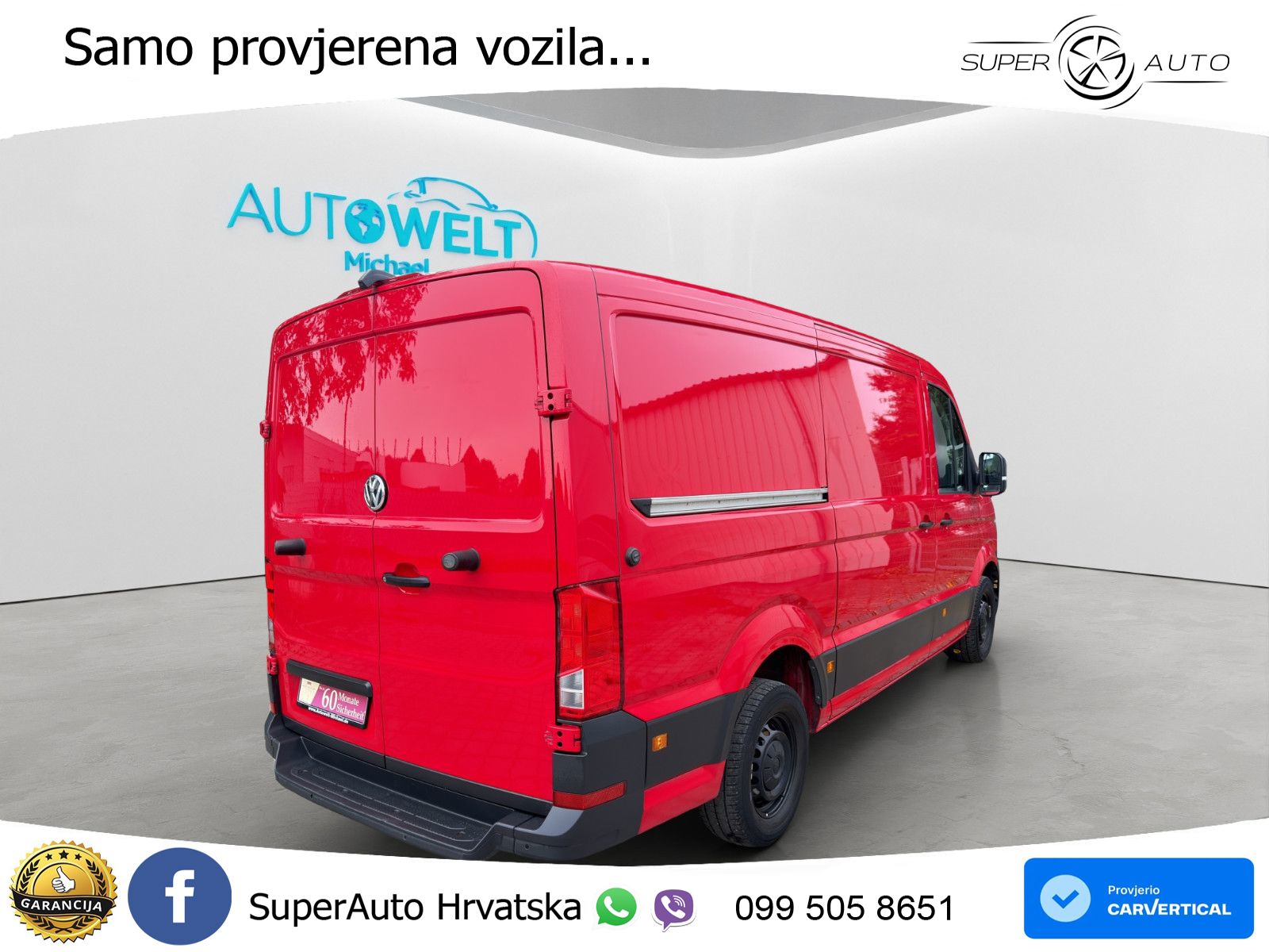 Volkswagen Crafter Kasten 2.0 TDI KLIMA SITZH KAM APP GJR 140 KS