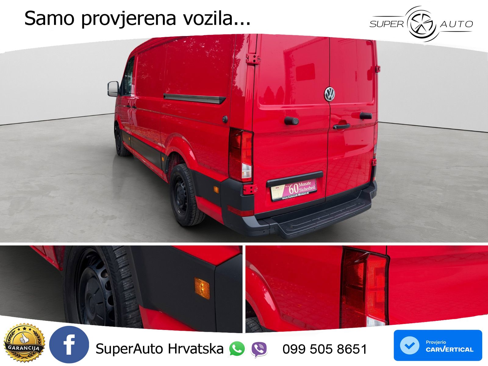 Volkswagen Crafter Kasten 2.0 TDI KLIMA SITZH KAM APP GJR 140 KS