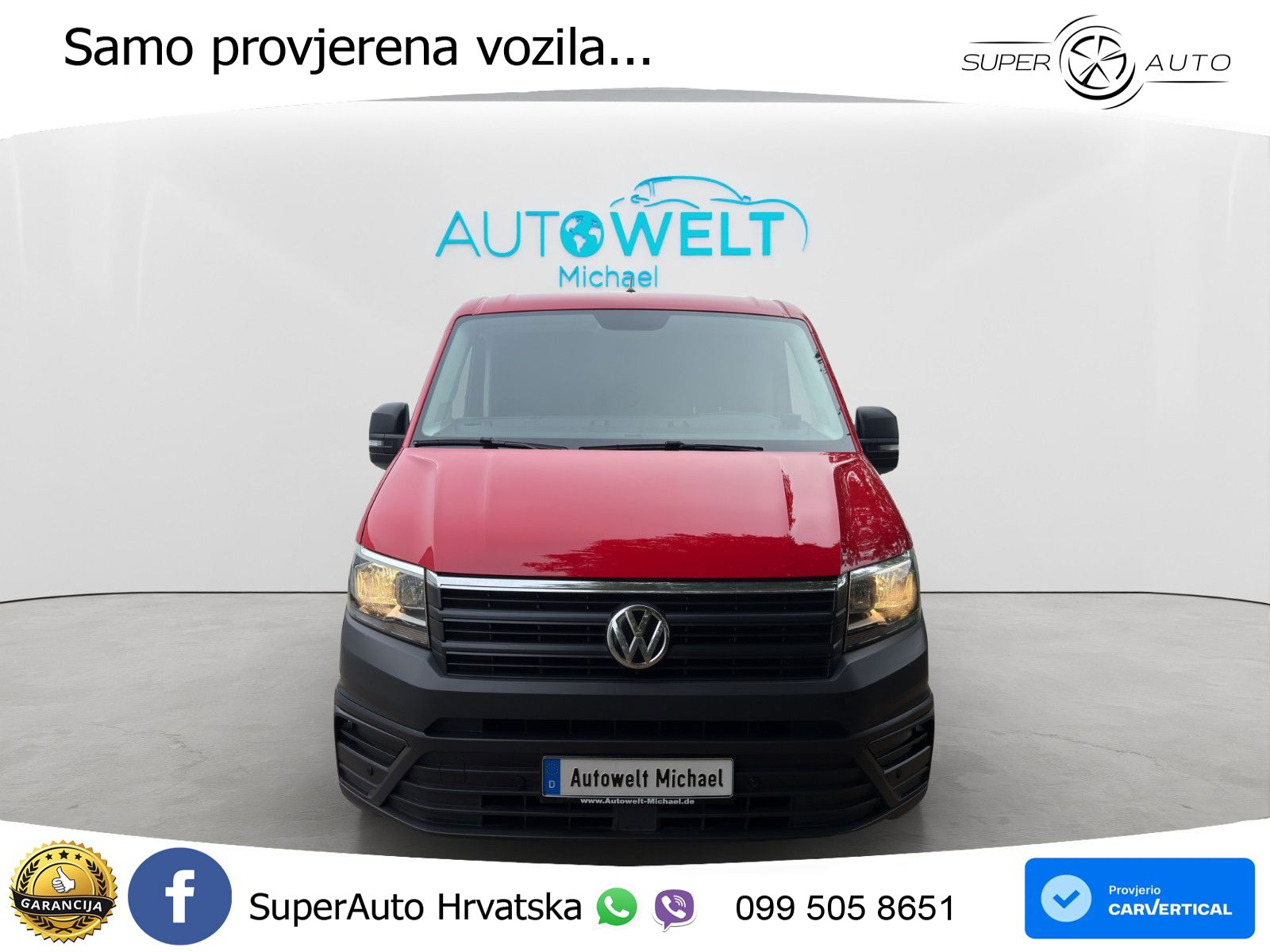 Volkswagen Crafter Kasten 2.0 TDI KLIMA SITZH KAM APP GJR 140 KS