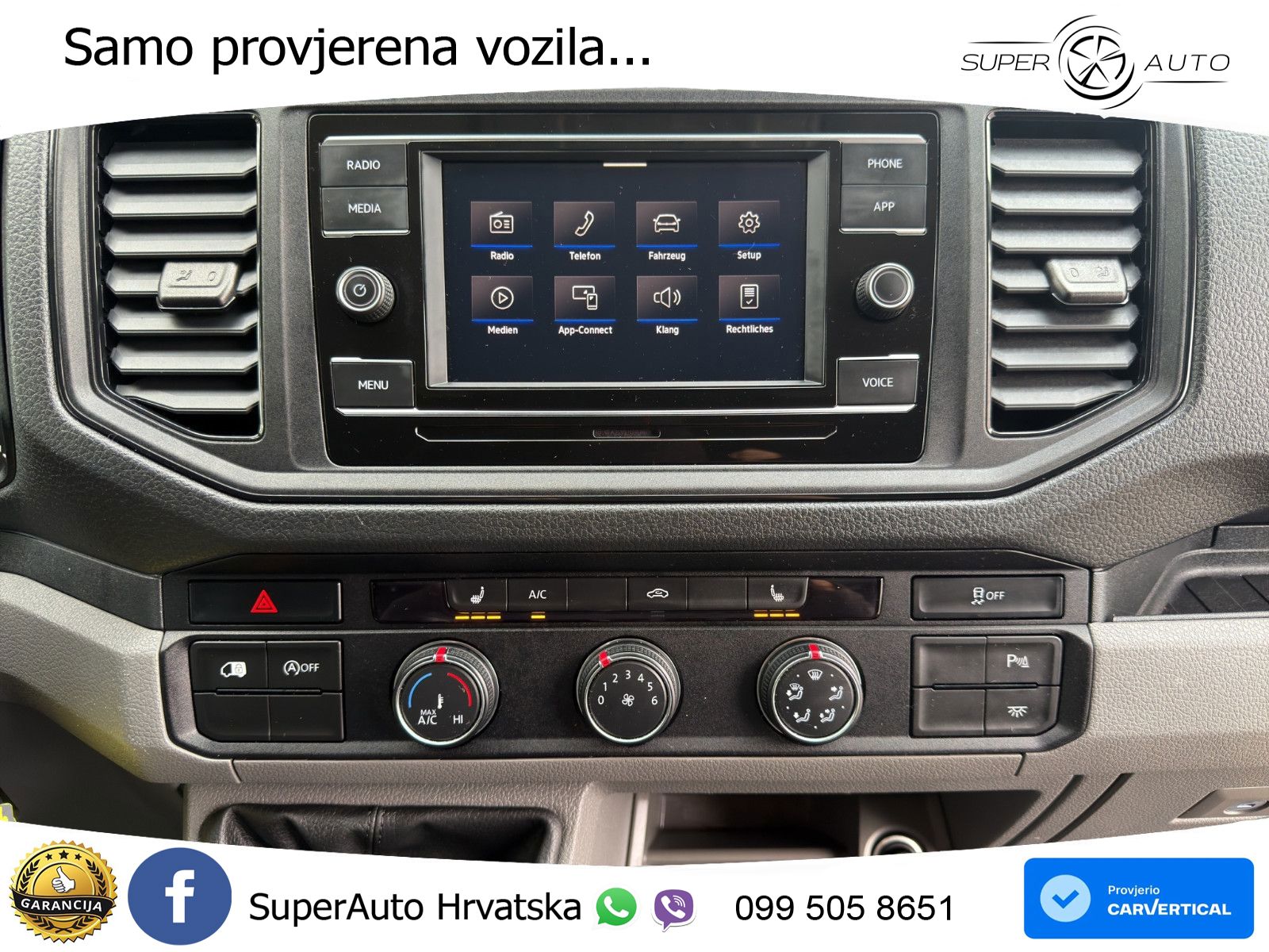 Volkswagen Crafter Kasten 2.0 TDI KLIMA SITZH KAM APP GJR 140 KS