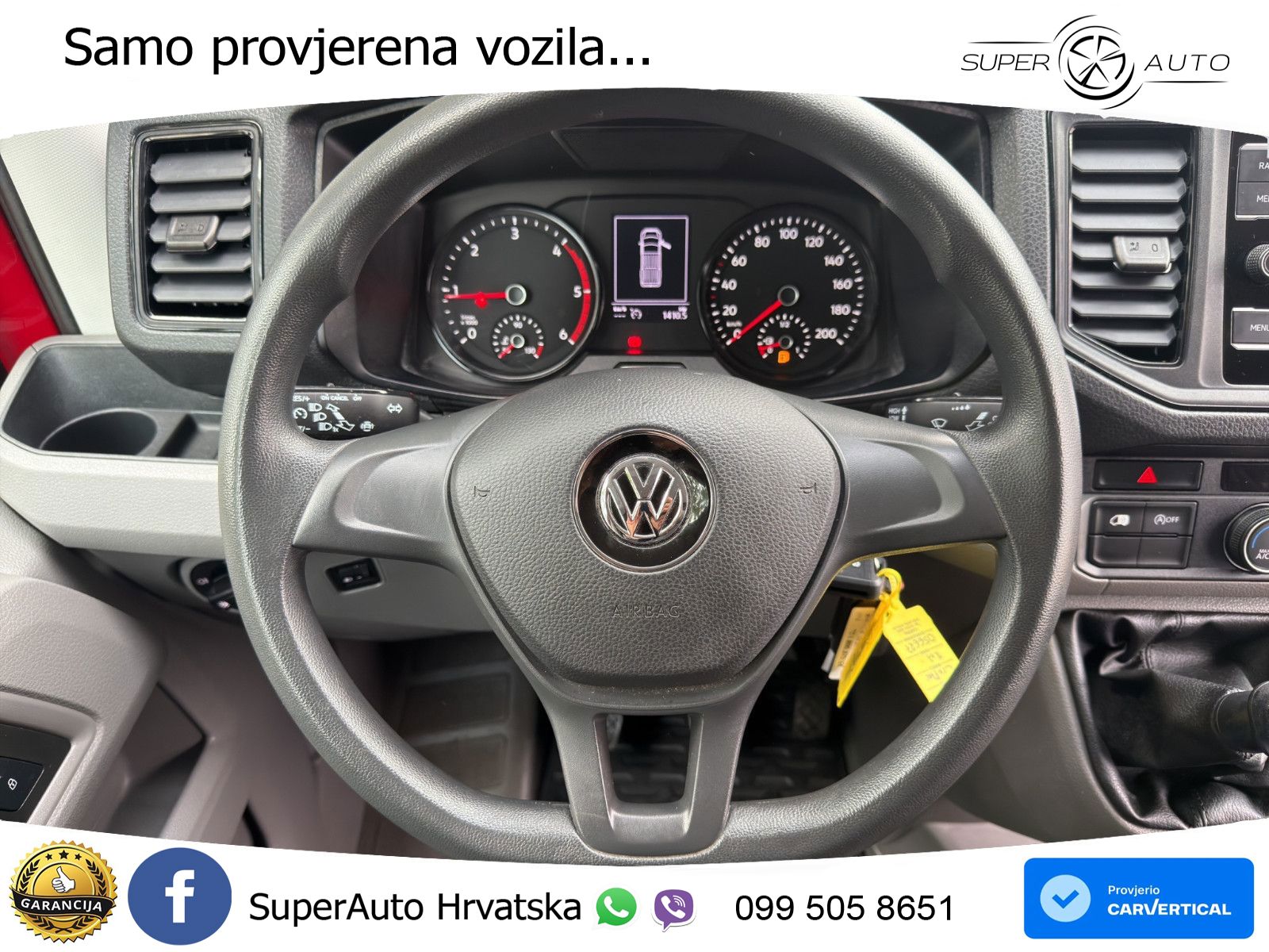 Volkswagen Crafter Kasten 2.0 TDI KLIMA SITZH KAM APP GJR 140 KS