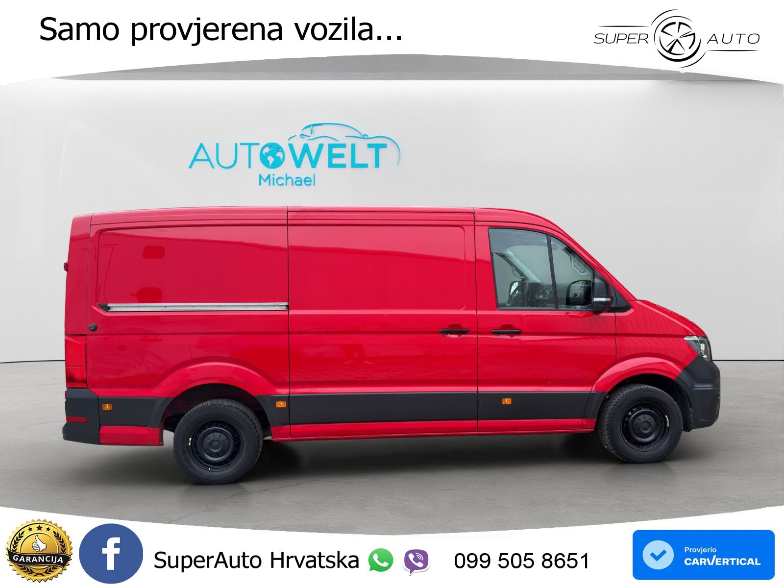 Volkswagen Crafter Kasten 2.0 TDI KLIMA SITZH KAM APP GJR 140 KS