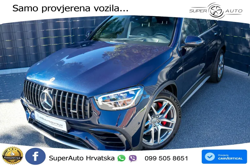 Mercedes AMG GLC 63 S V8 (510 KS) 4MATIC+ MCT LED+GR SJED+ACC