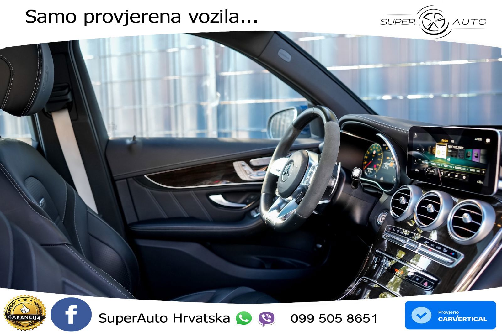 Mercedes AMG GLC 63 S V8 (510 KS) 4MATIC+ MCT LED+GR SJED+ACC