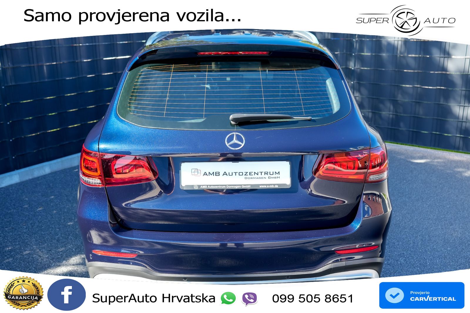 Mercedes AMG GLC 63 S V8 (510 KS) 4MATIC+ MCT LED+GR SJED+ACC