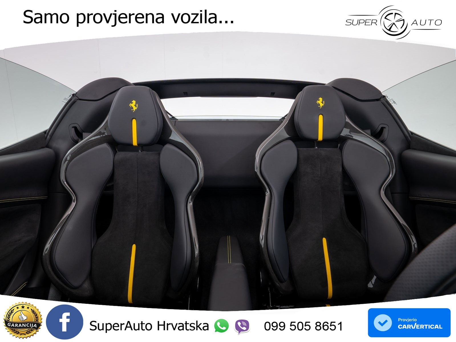 Ferrari 296 GTS 3.0 V6 (830 KS) F1 DCT LED+ACC