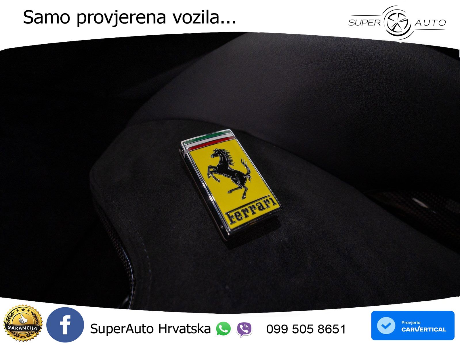 Ferrari 296 GTS 3.0 V6 (830 KS) F1 DCT LED+ACC