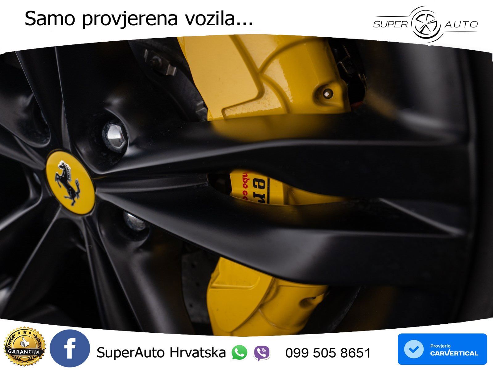 Ferrari 296 GTS 3.0 V6 (830 KS) F1 DCT LED+ACC
