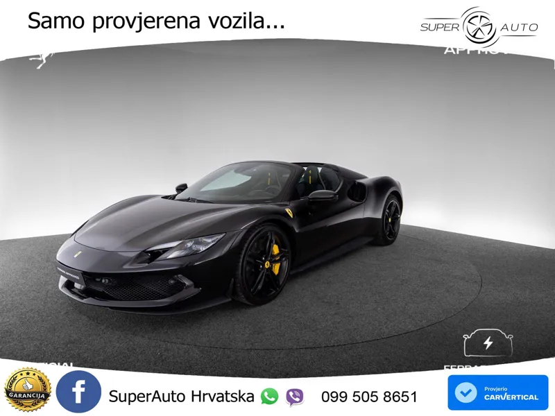 Ferrari 296 GTS 3.0 V6 (830 KS) F1 DCT LED+ACC