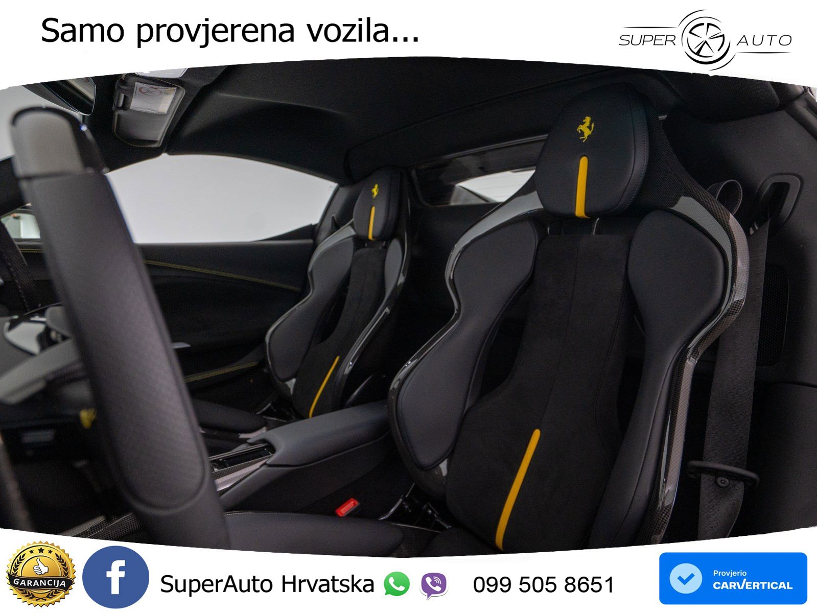 Ferrari 296 GTS 3.0 V6 (830 KS) F1 DCT LED+ACC
