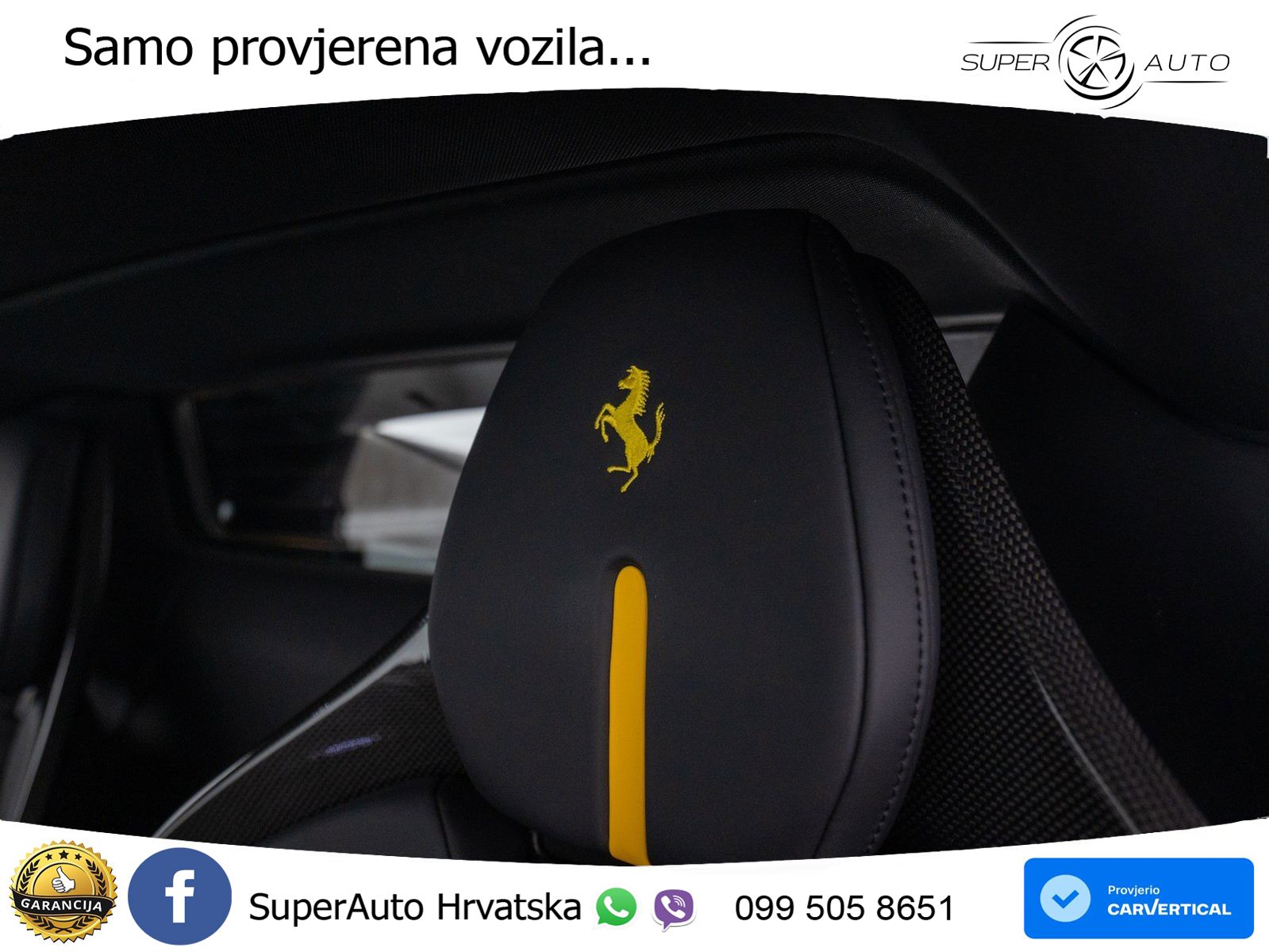 Ferrari 296 GTS 3.0 V6 (830 KS) F1 DCT LED+ACC