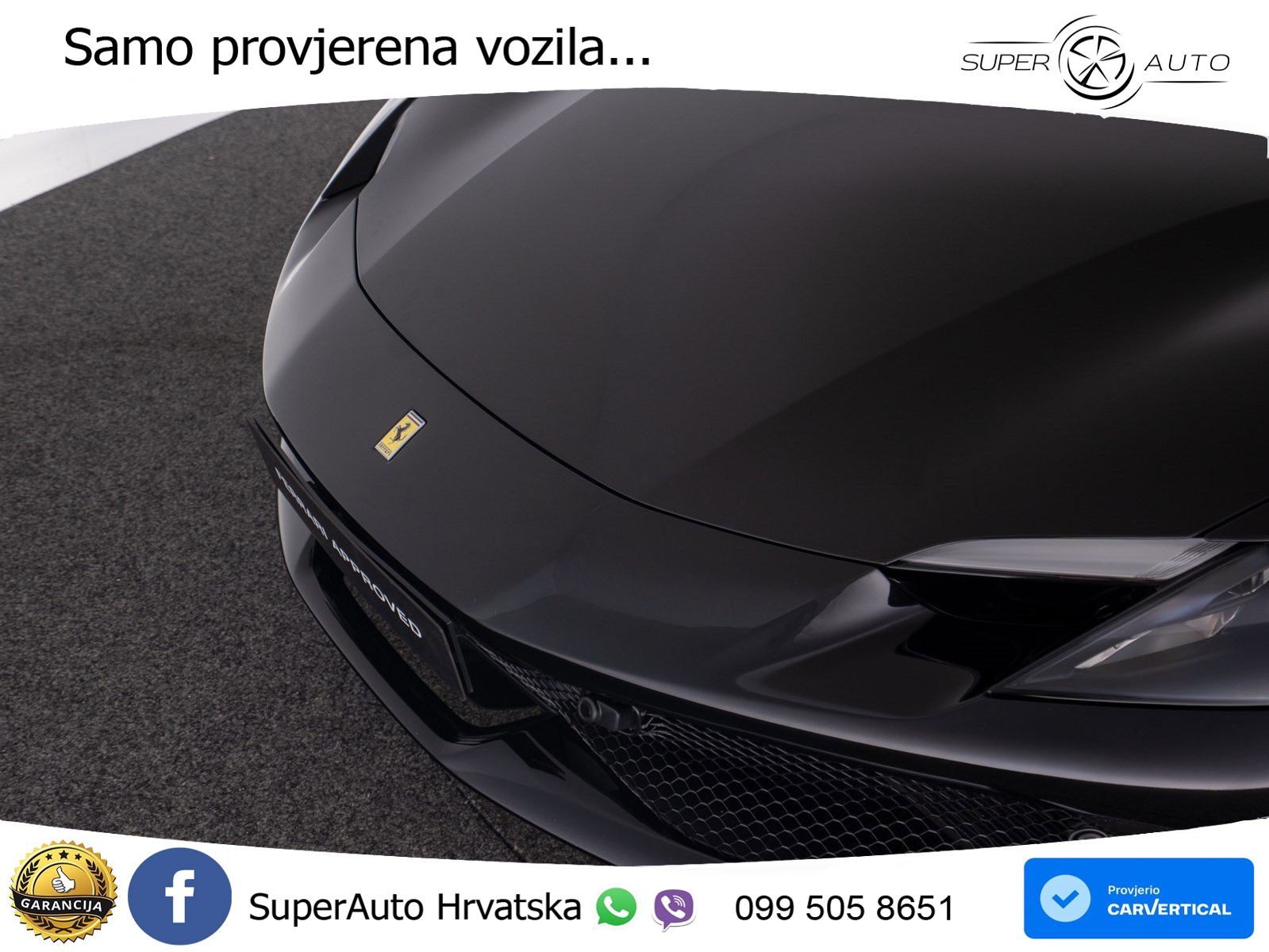 Ferrari 296 GTS 3.0 V6 (830 KS) F1 DCT LED+ACC