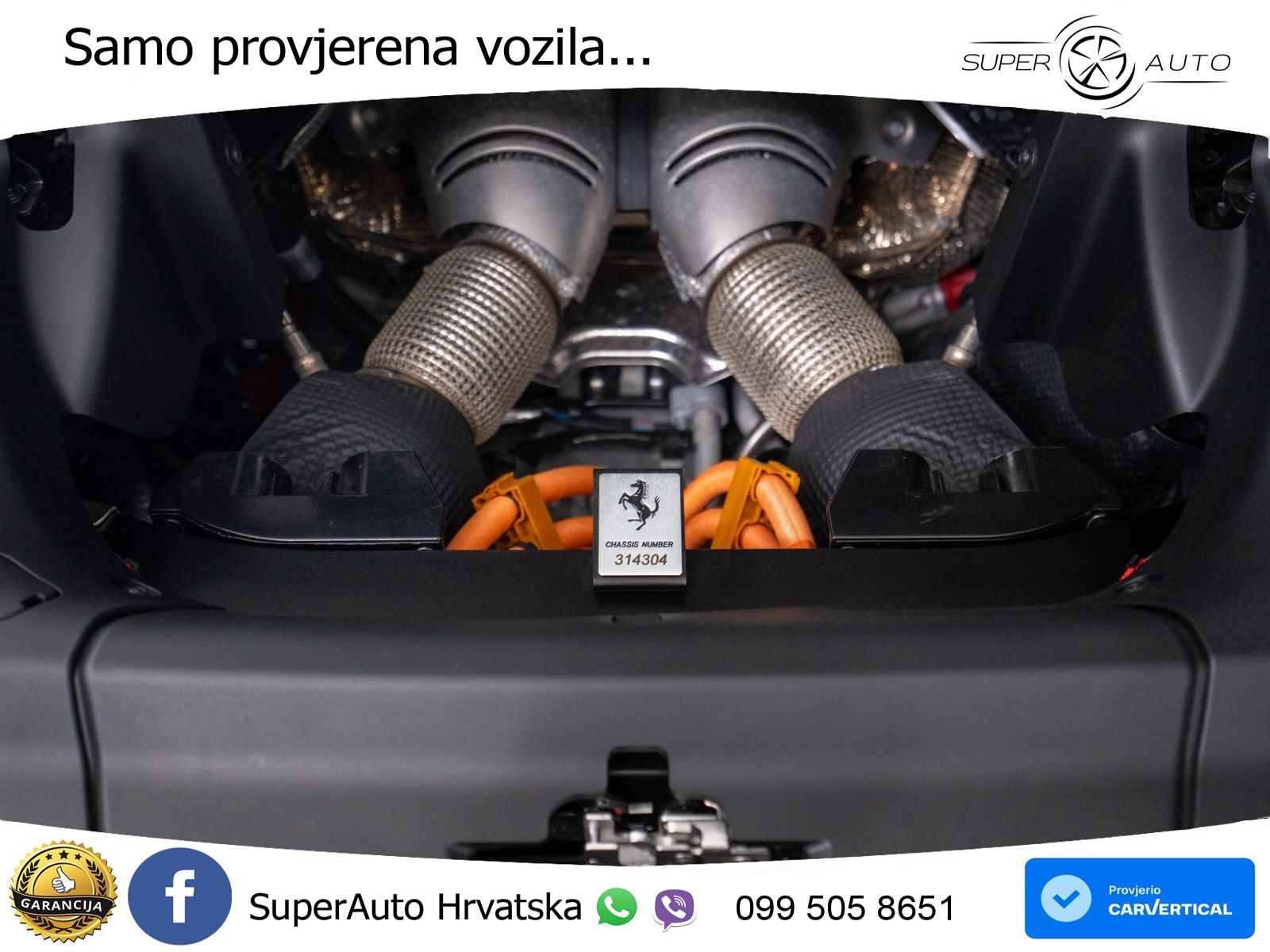 Ferrari 296 GTS 3.0 V6 (830 KS) F1 DCT LED+ACC