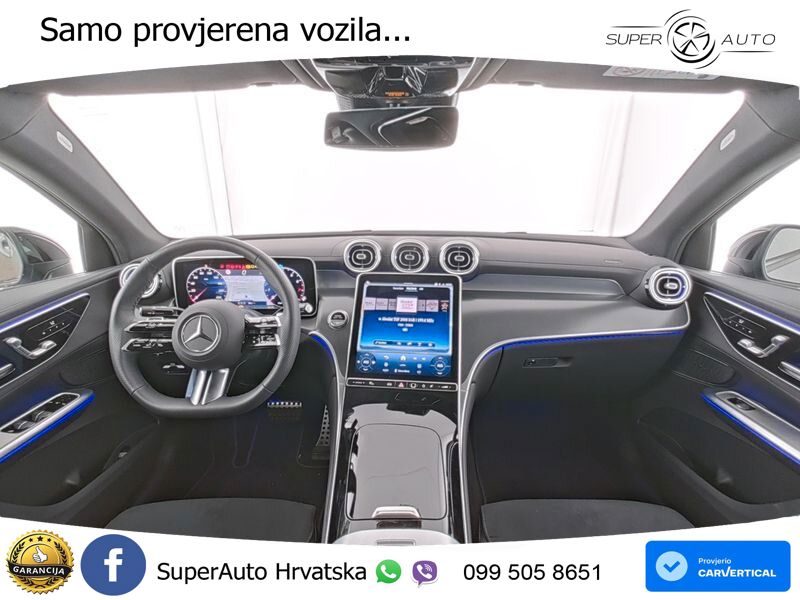 Mercedes GLC Coupe 200 (204 KS) 4MATIC 9G-TRONIC Night paket ACC+GR SJED+360+PANO